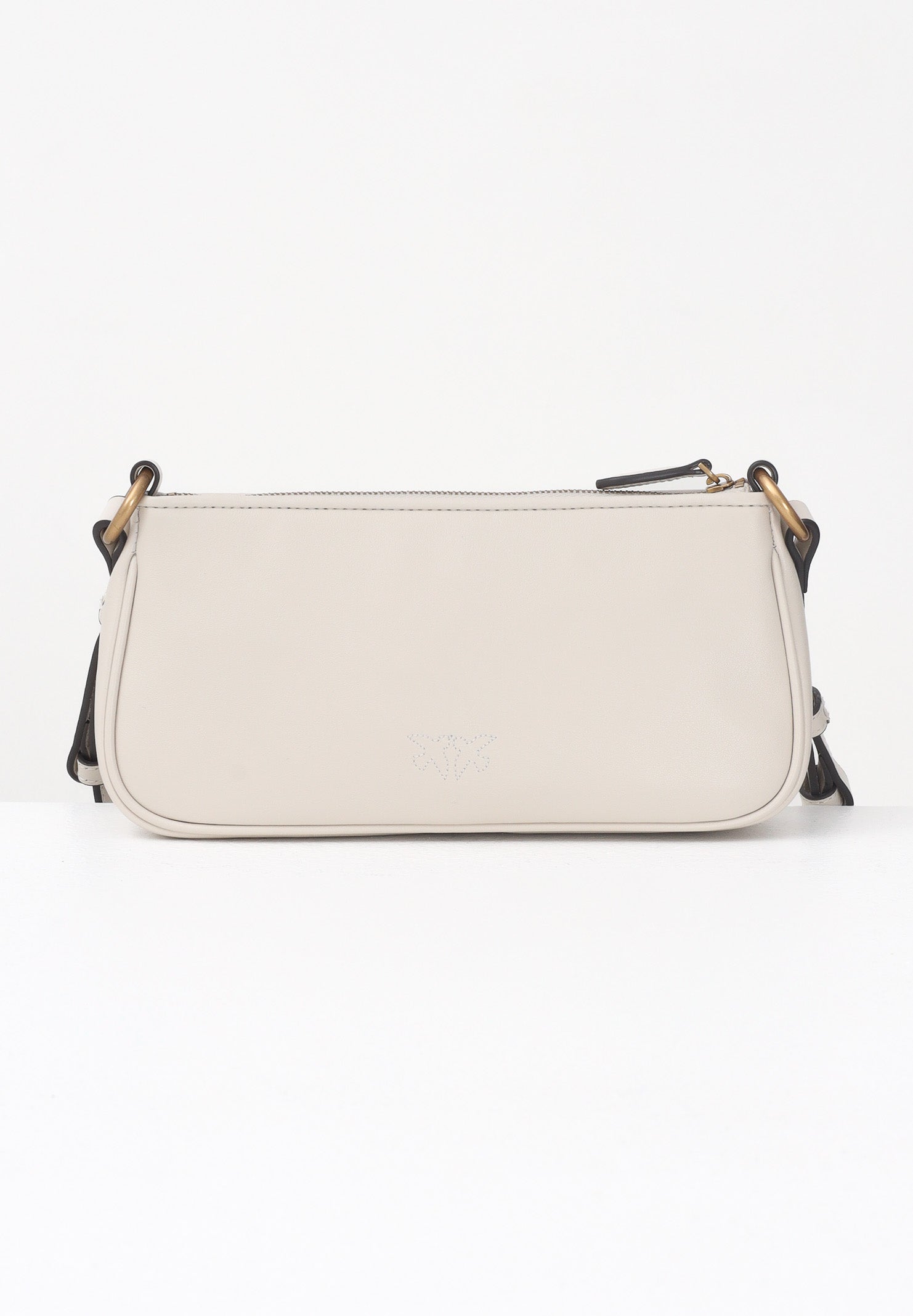PINKO Borsa a spalla MINI HALF MOON panna da donna 105069A0QO Z14Q PINKO