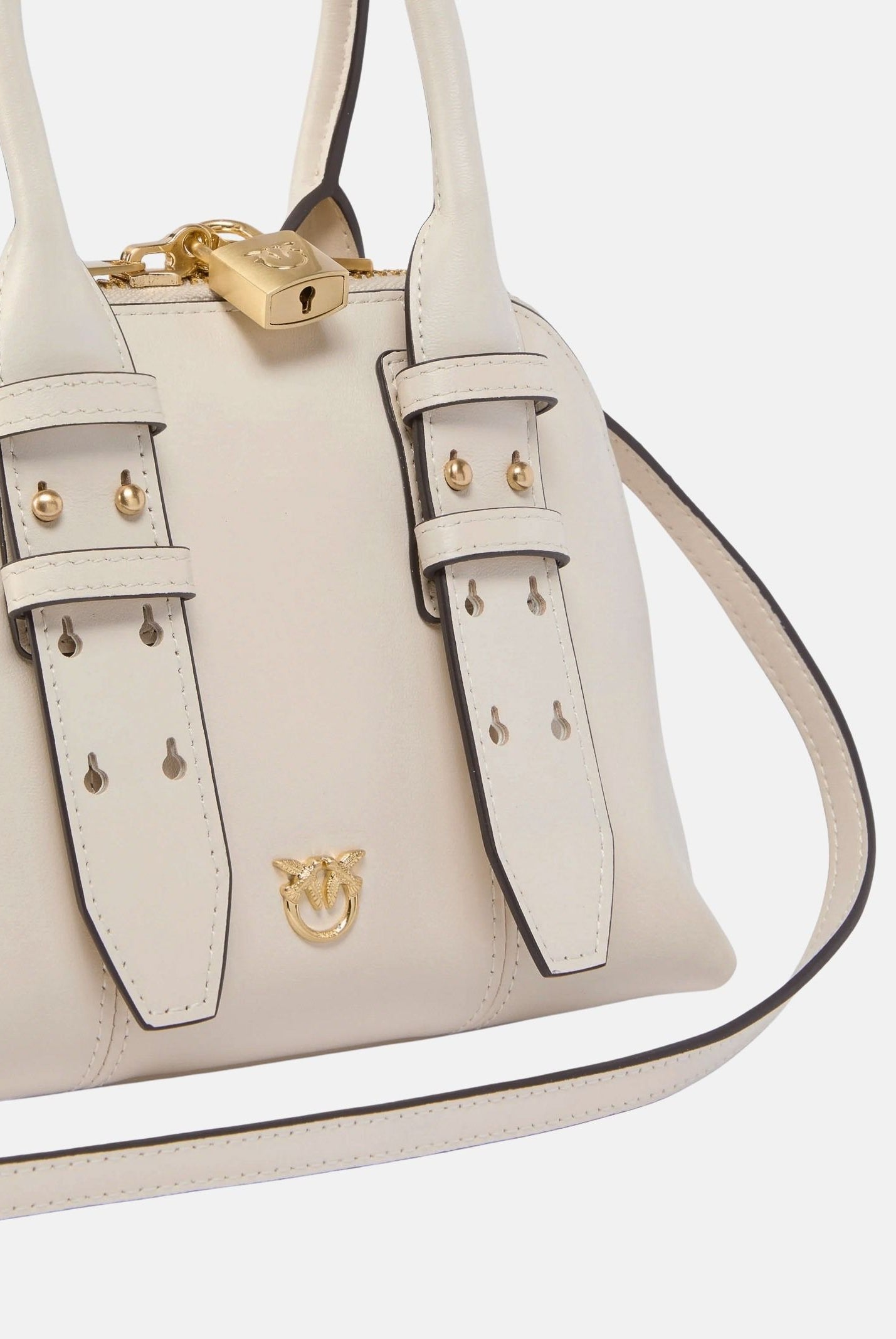 PINKO Borsa a mano Mini Escape Bag panna da donna 105333A0QO Z14Q PINKO