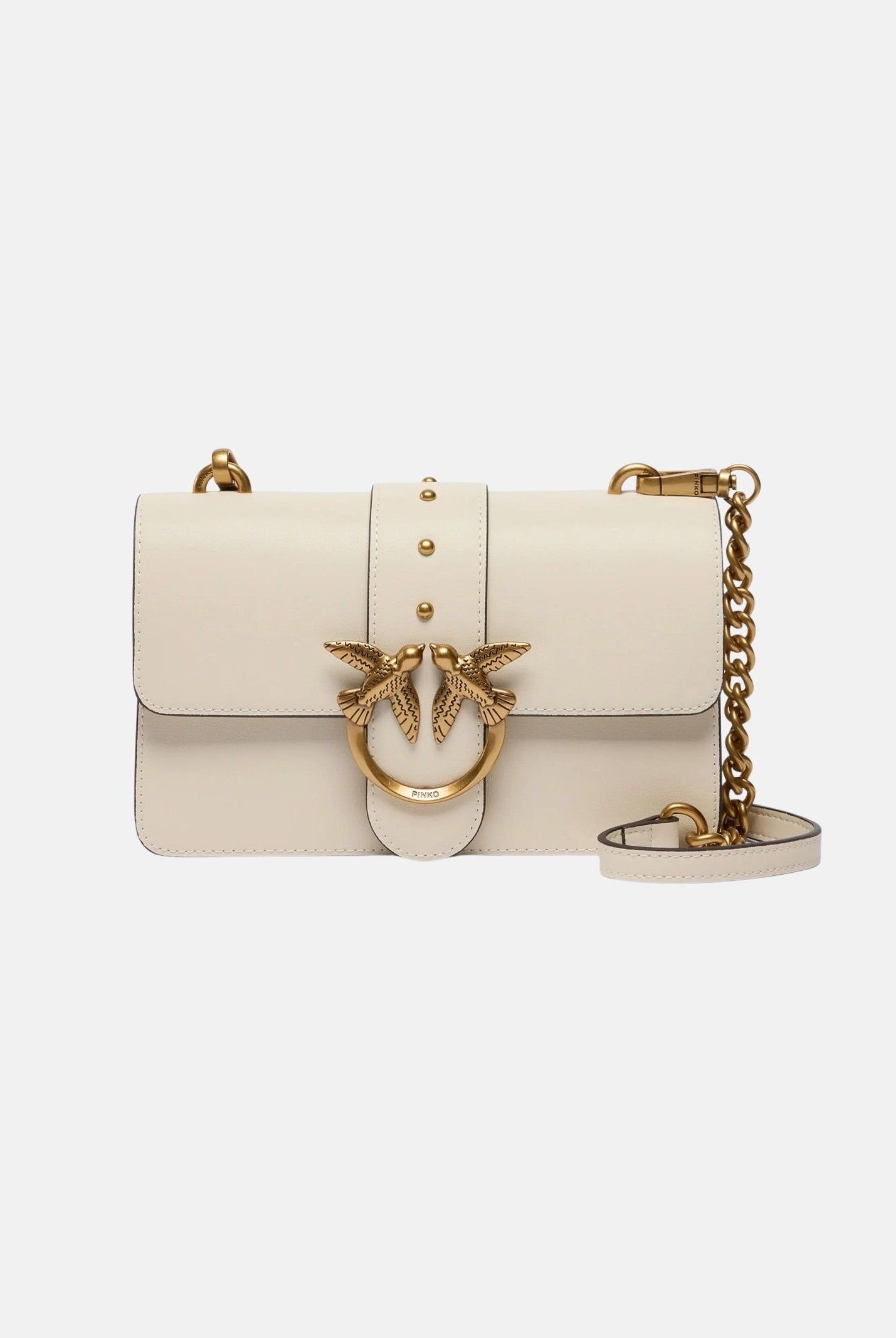 PINKO Borsa a tracolla Mini Love Bag One panna da donna 105856A0F1 Z14Q PINKO