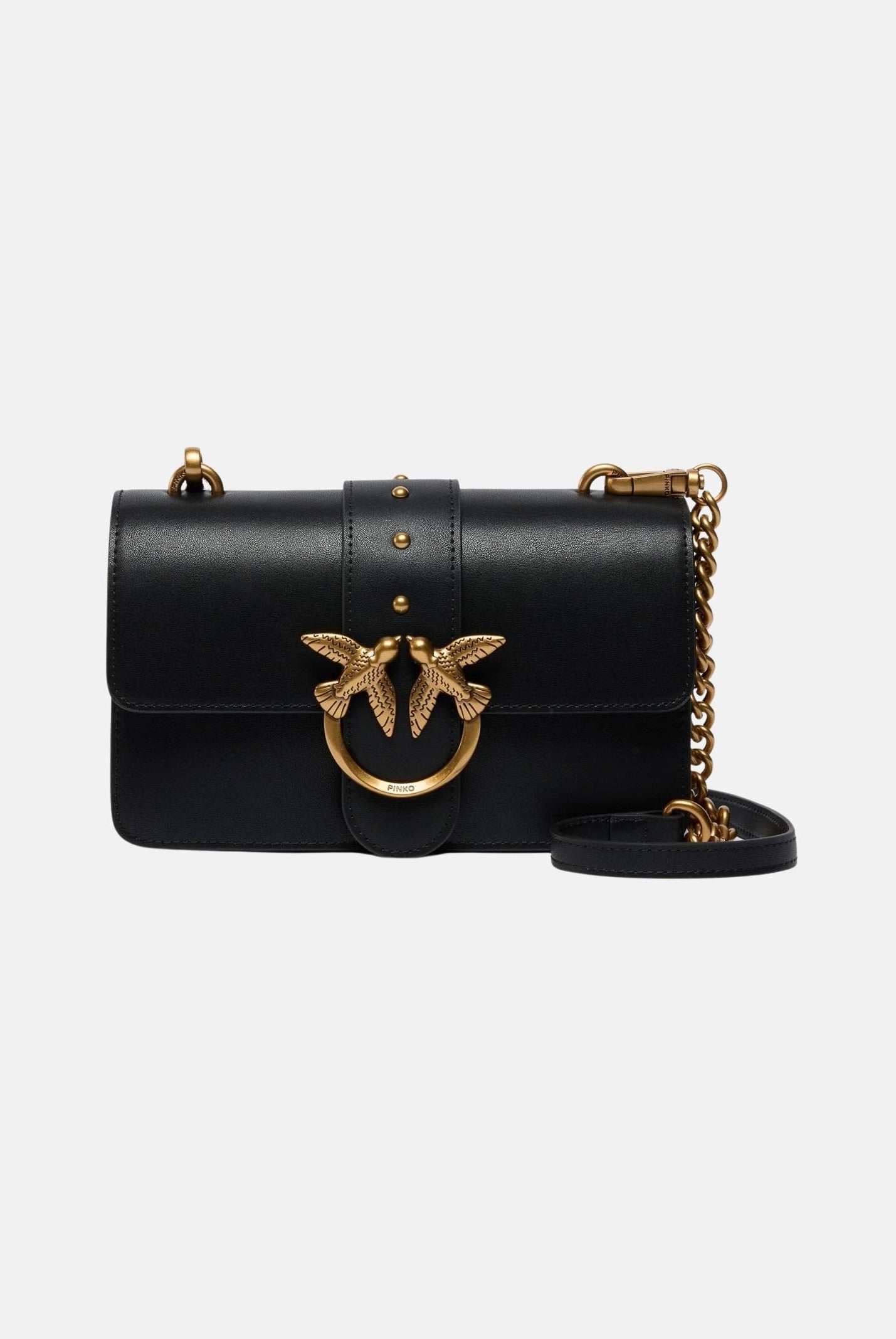 PINKO Borsa a tracolla Mini Love Bag One nera da donna 105856A0F1 Z99Q PINKO