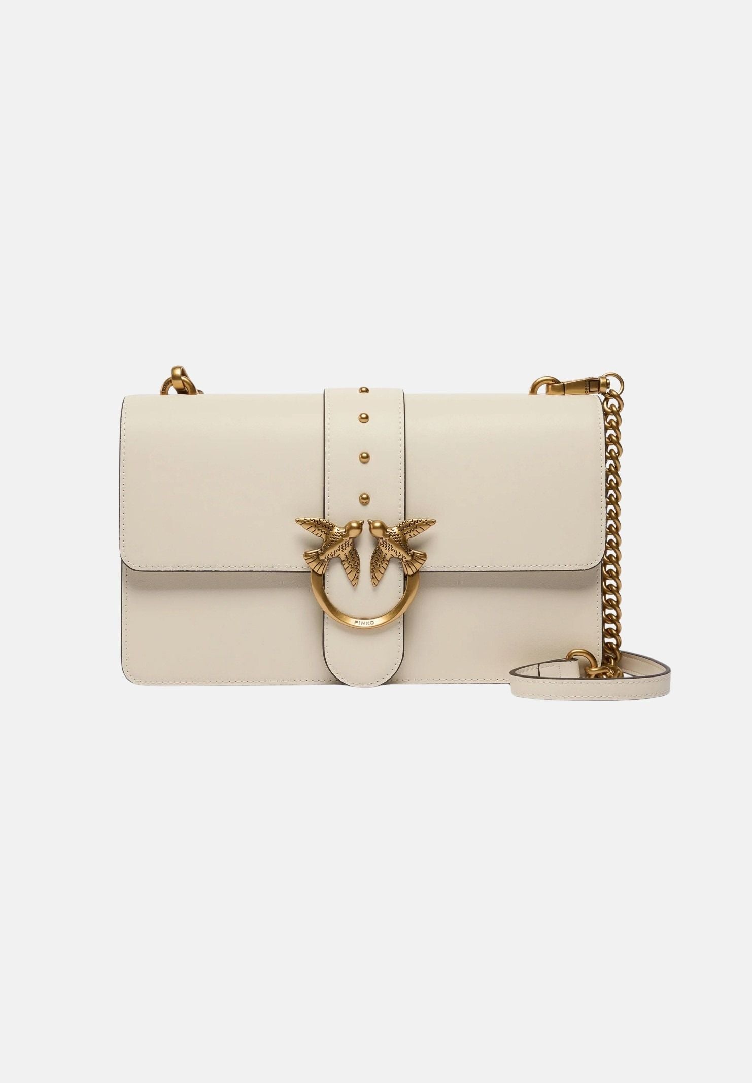PINKO Borsa a tracolla Love Bag One panna da donna 105857A0F1 Z14Q PINKO
