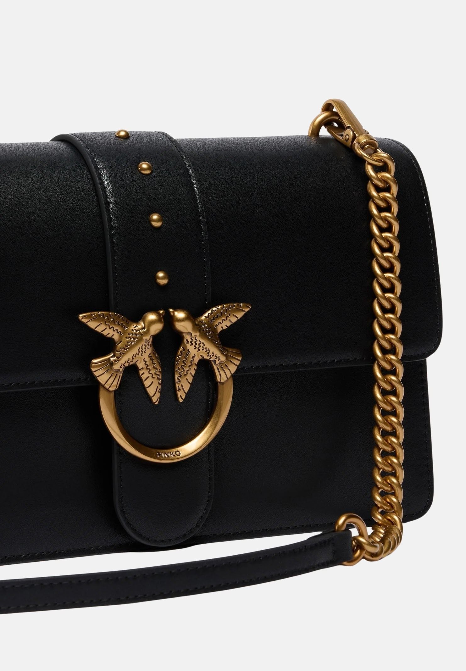 PINKO Borsa a tracolla Love Bag One nera da donna 105857A0F1 Z99Q PINKO