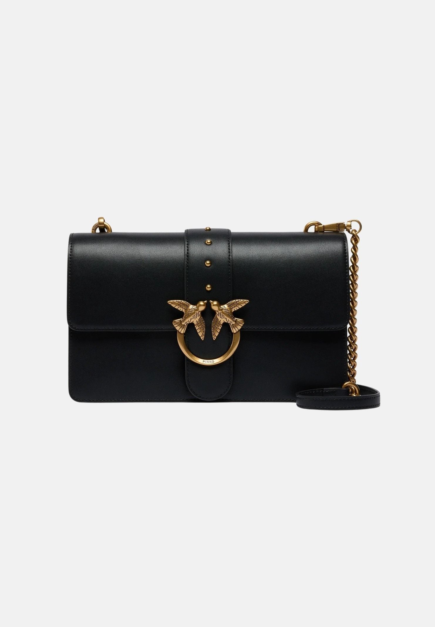 PINKO Borsa a tracolla Love Bag One nera da donna 105857A0F1 Z99Q PINKO