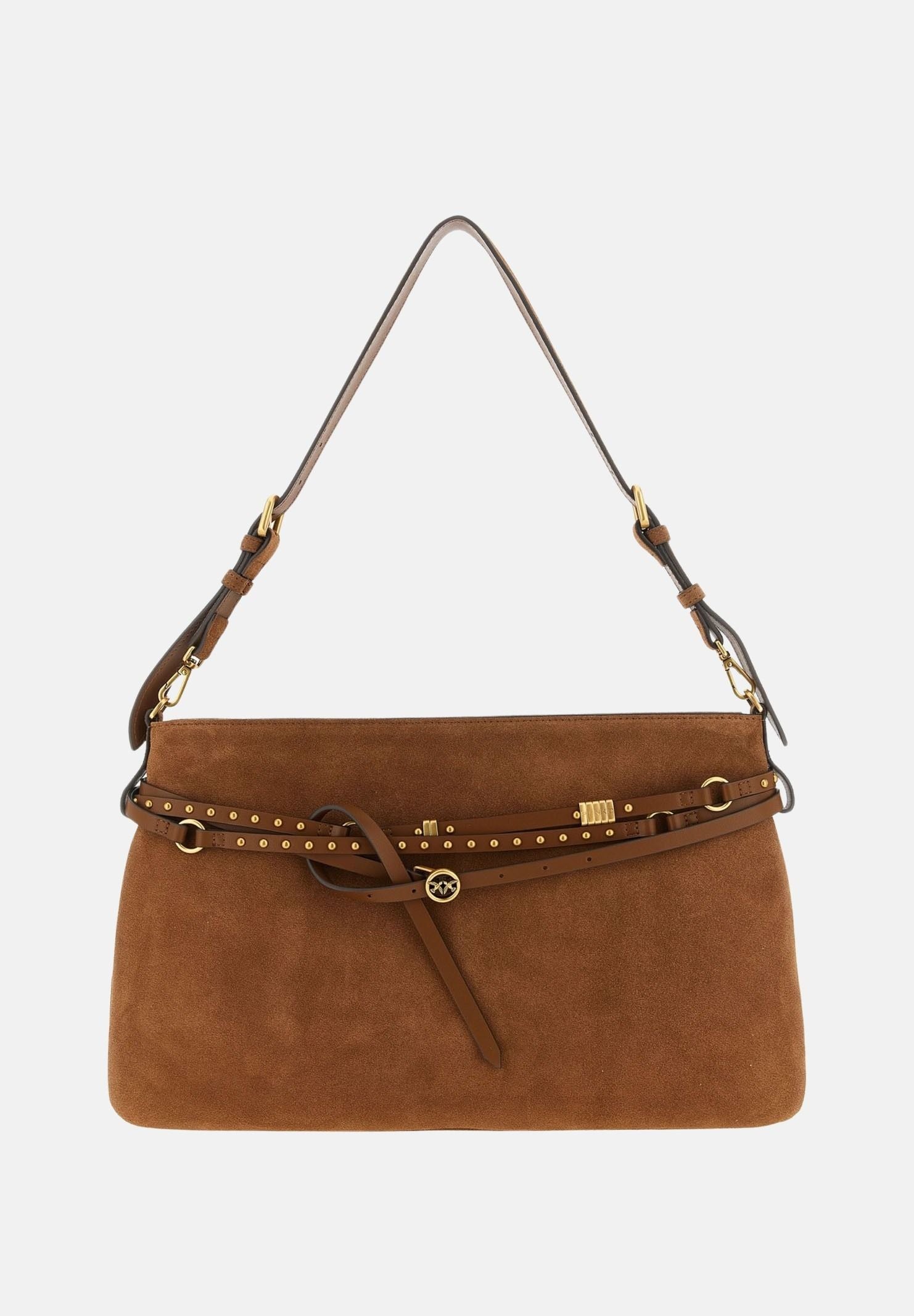 PINKO Shopper Belt Bag Big marrone da donna 105903A0F6 L17Q PINKO