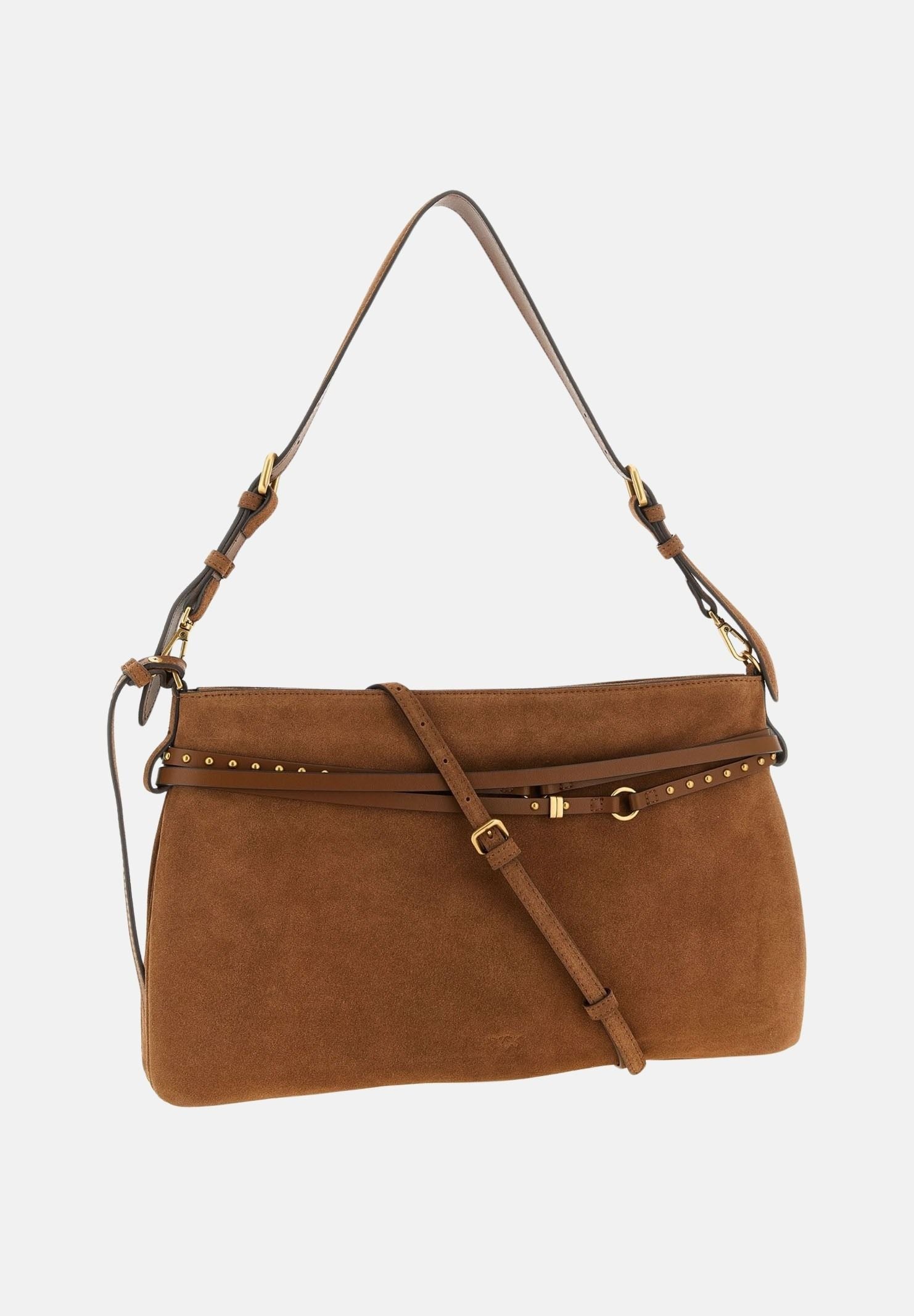 PINKO Shopper Belt Bag Big marrone da donna 105903A0F6 L17Q PINKO