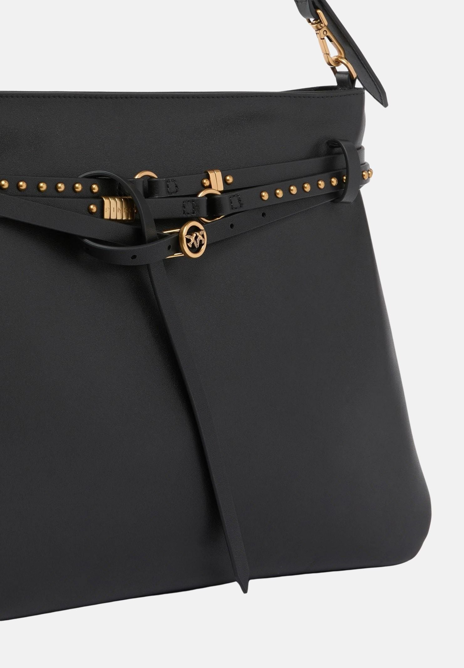 PINKO Borsa a spalla Belt Bag Big nera da donna 105903A0QO Z99Q PINKO