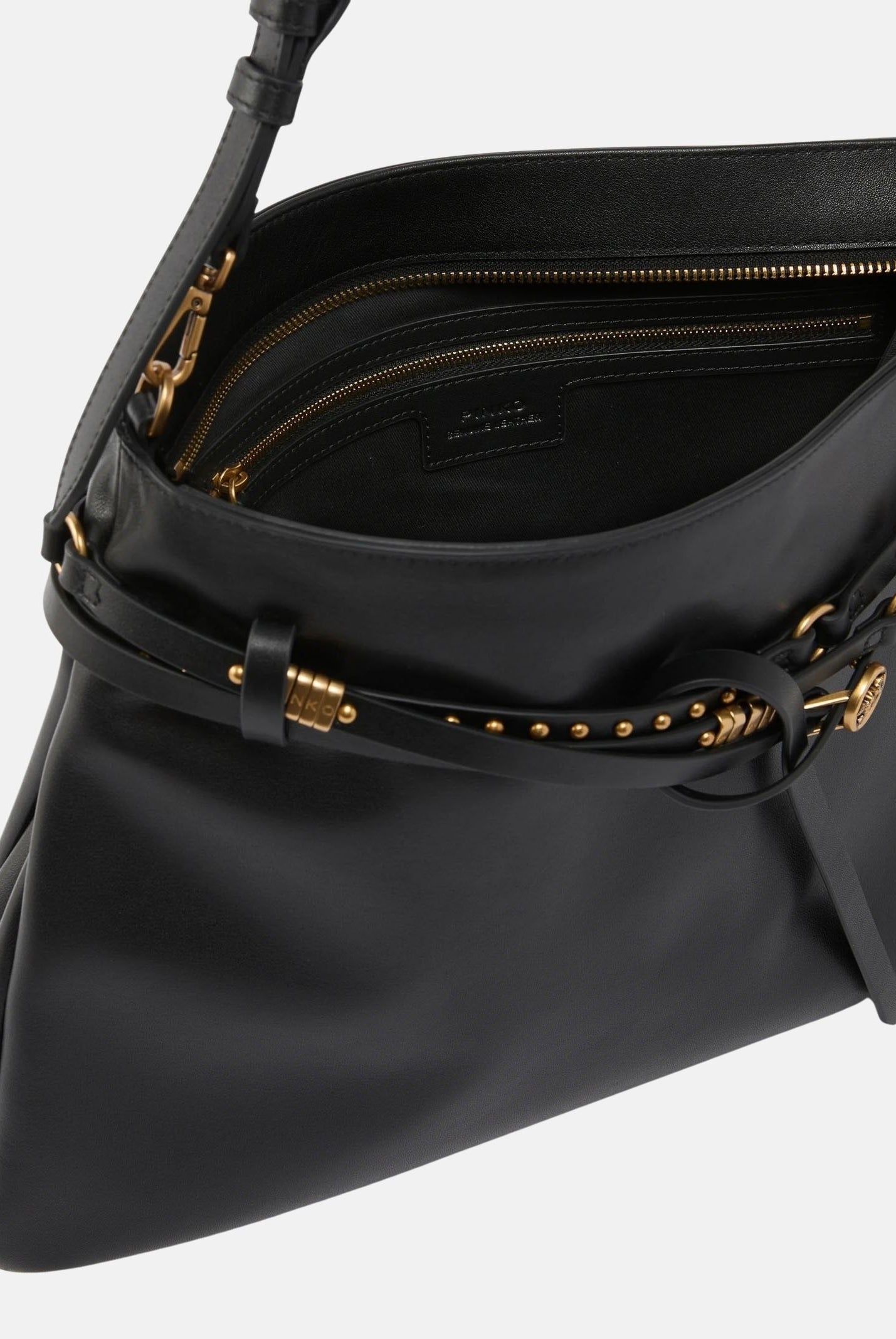 PINKO Borsa a spalla Belt Bag Big nera da donna 105903A0QO Z99Q PINKO