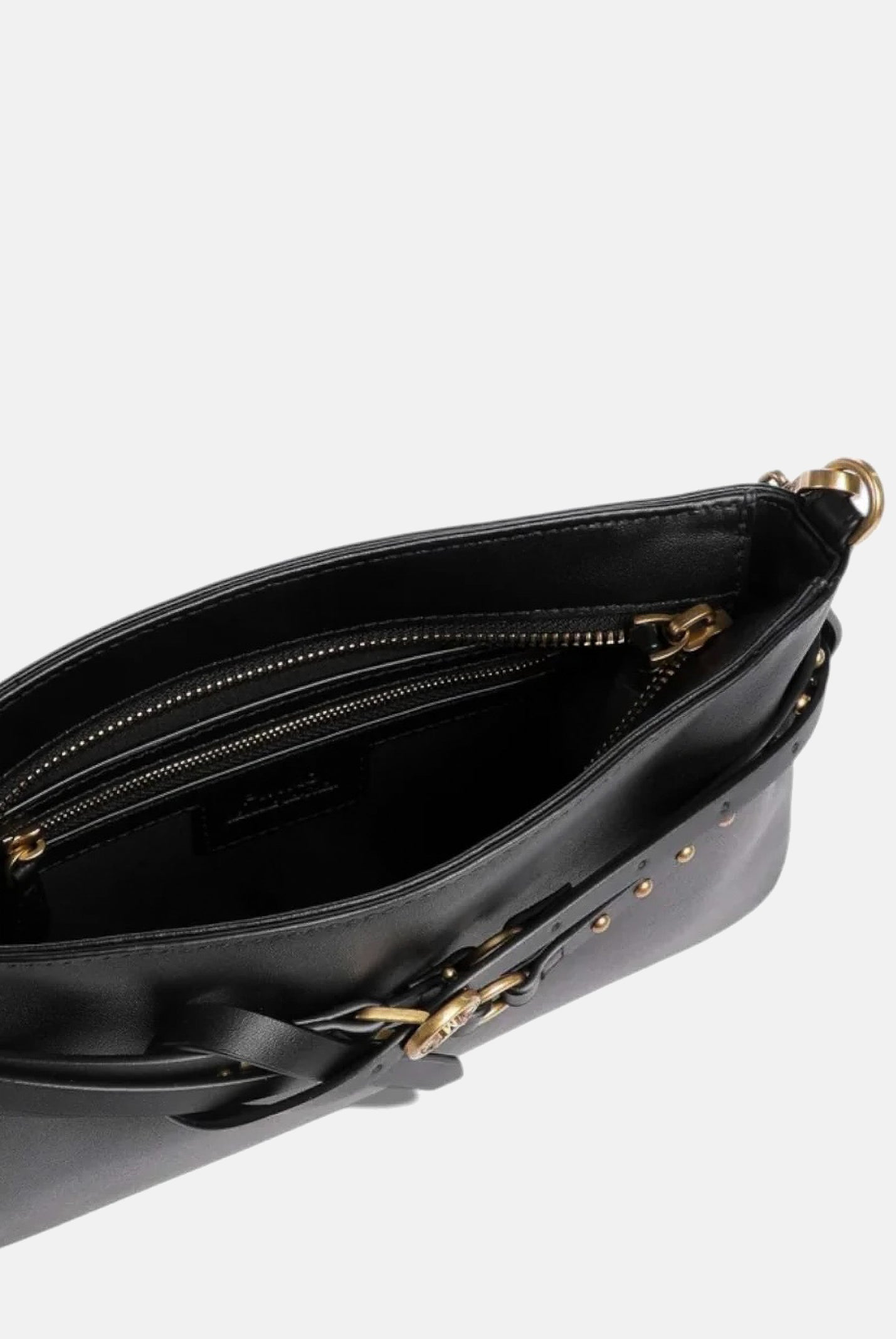 PINKO Borsa a spalla Belt Bag nera da donna 106177A0QO Z99Q PINKO