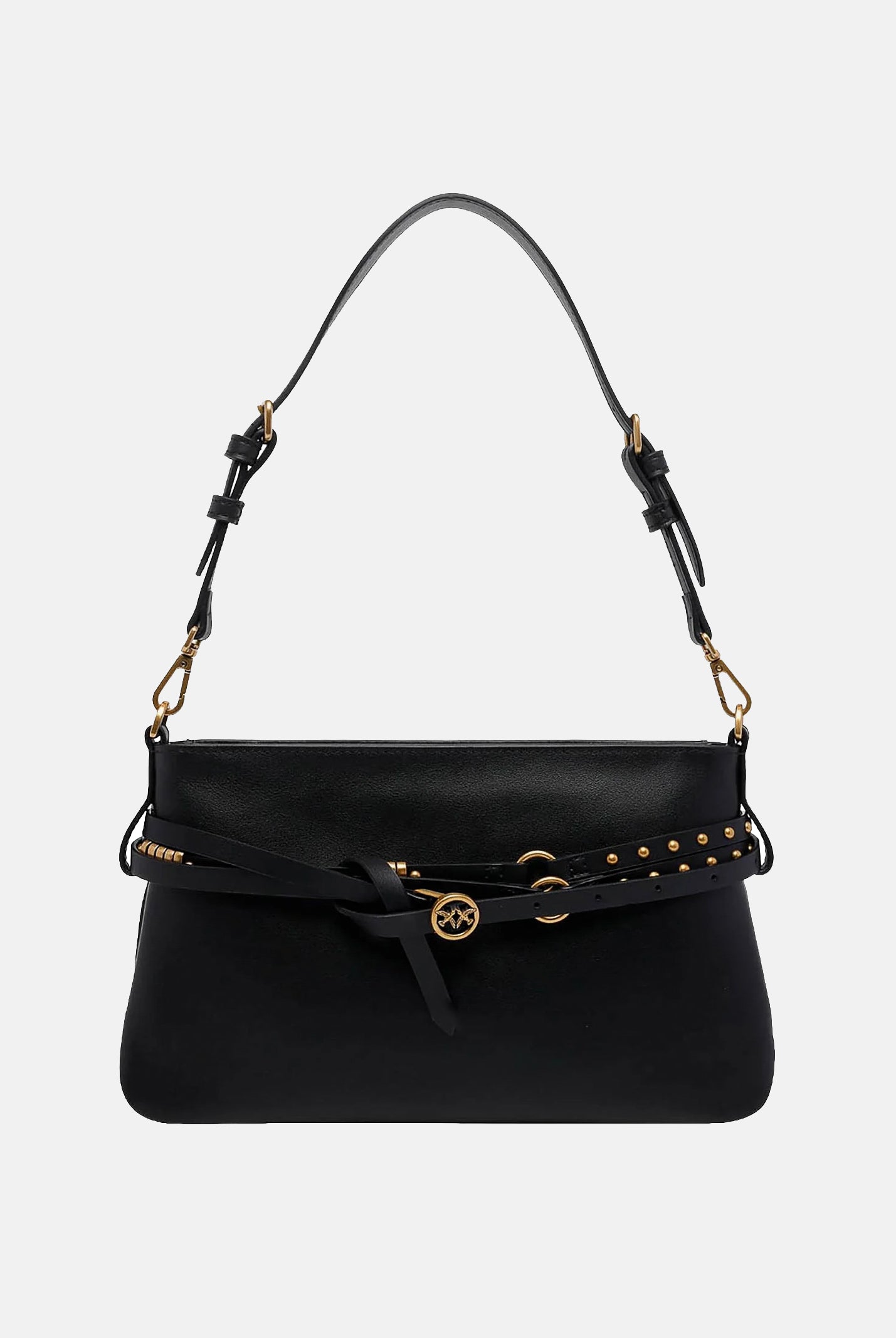PINKO Borsa a spalla Belt Bag nera da donna 106177A0QO Z99Q PINKO