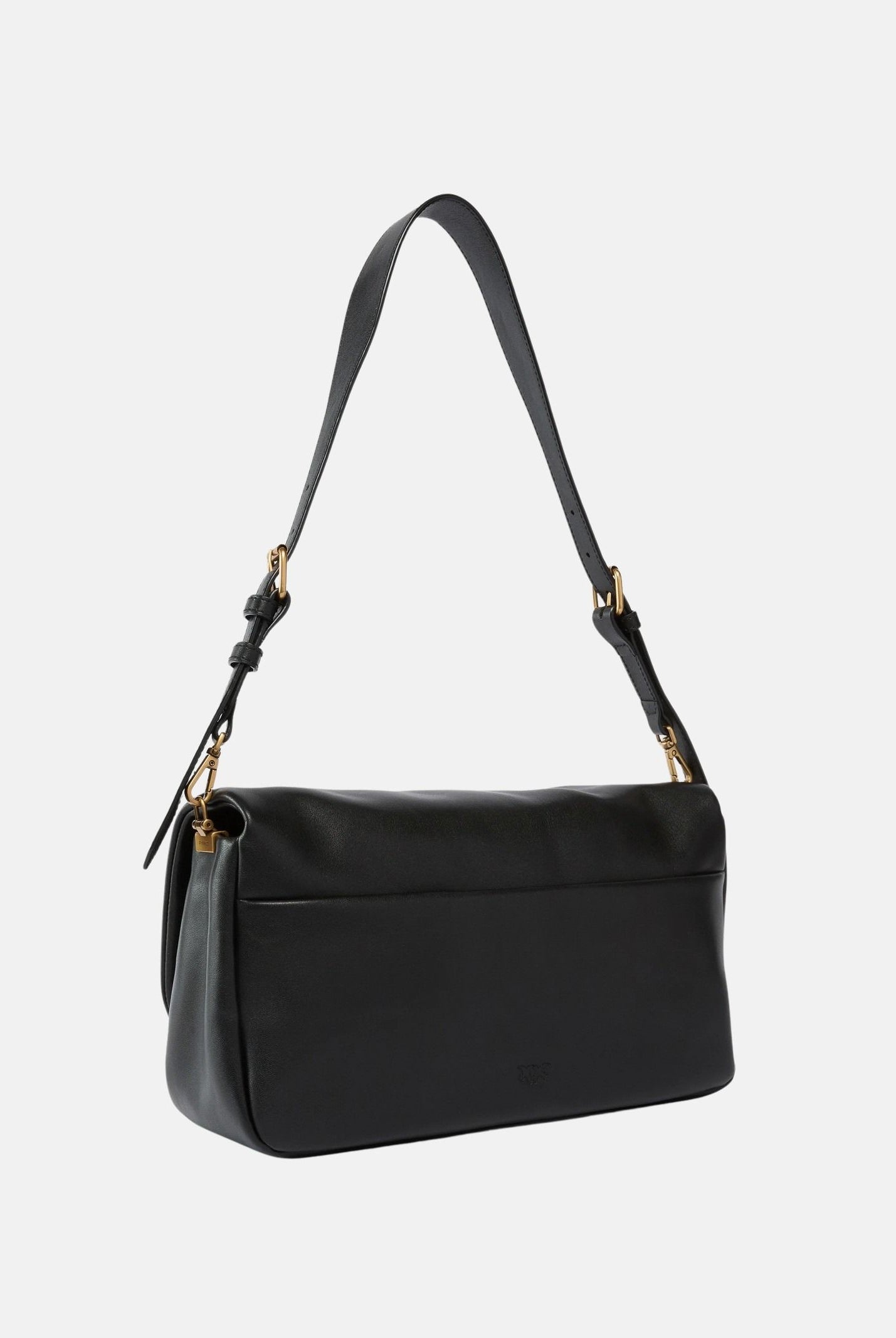 PINKO Borsa a spalla Love Bag Click Soft Horizontal Handle nera da donna 106178A0QO Z99Q PINKO