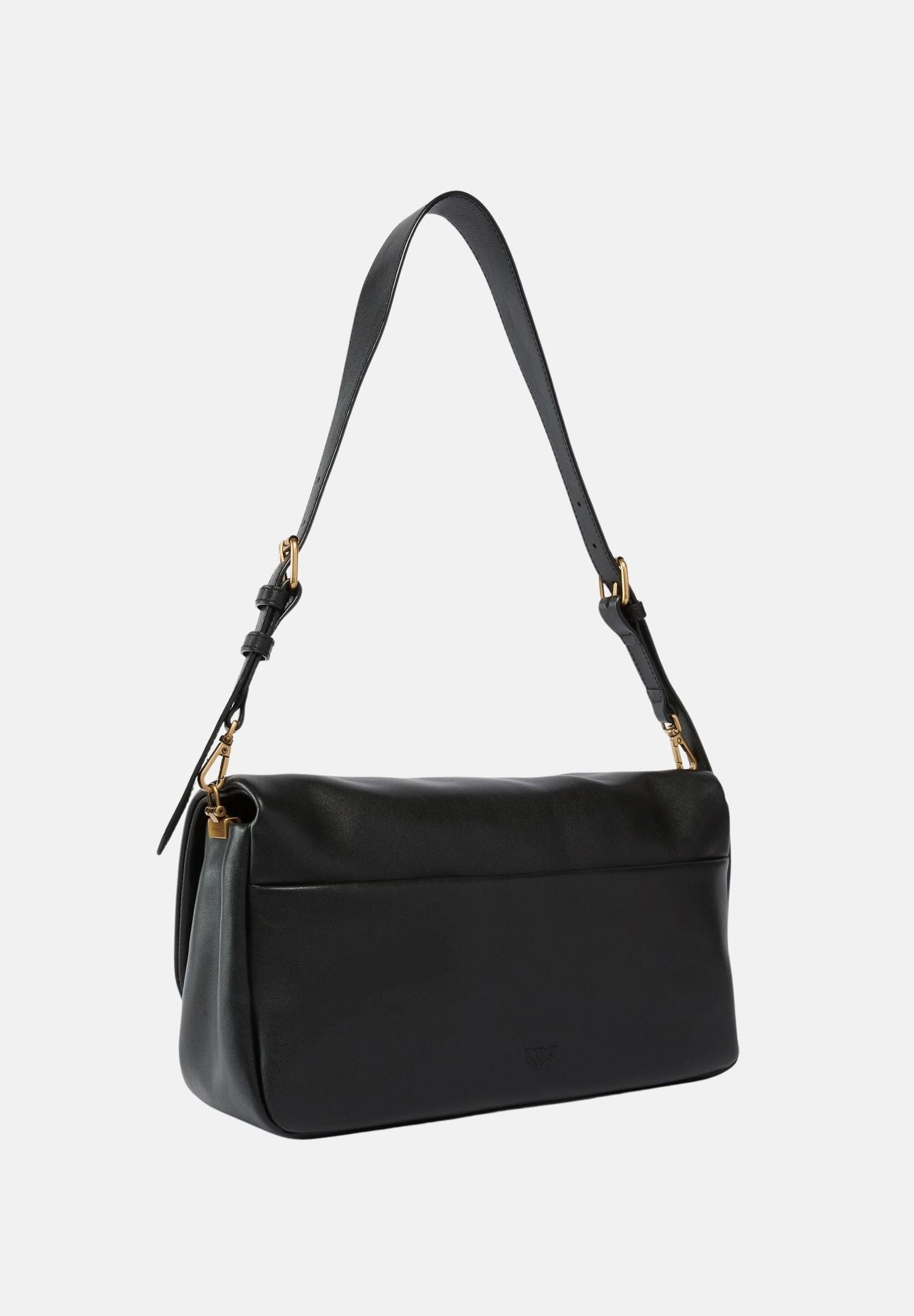 PINKO Borsa a spalla Love Bag Click Soft Horizontal Handle nera da donna 106178A0QO Z99Q PINKO