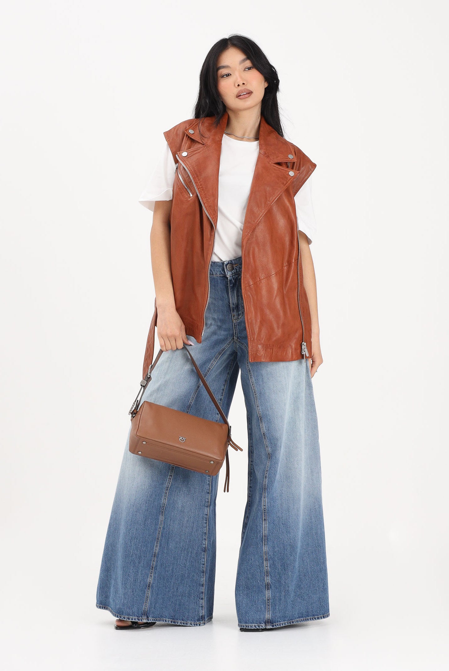 PINKO Jeans WINONA in denim medio da donna 106228A323 PJO PINKO