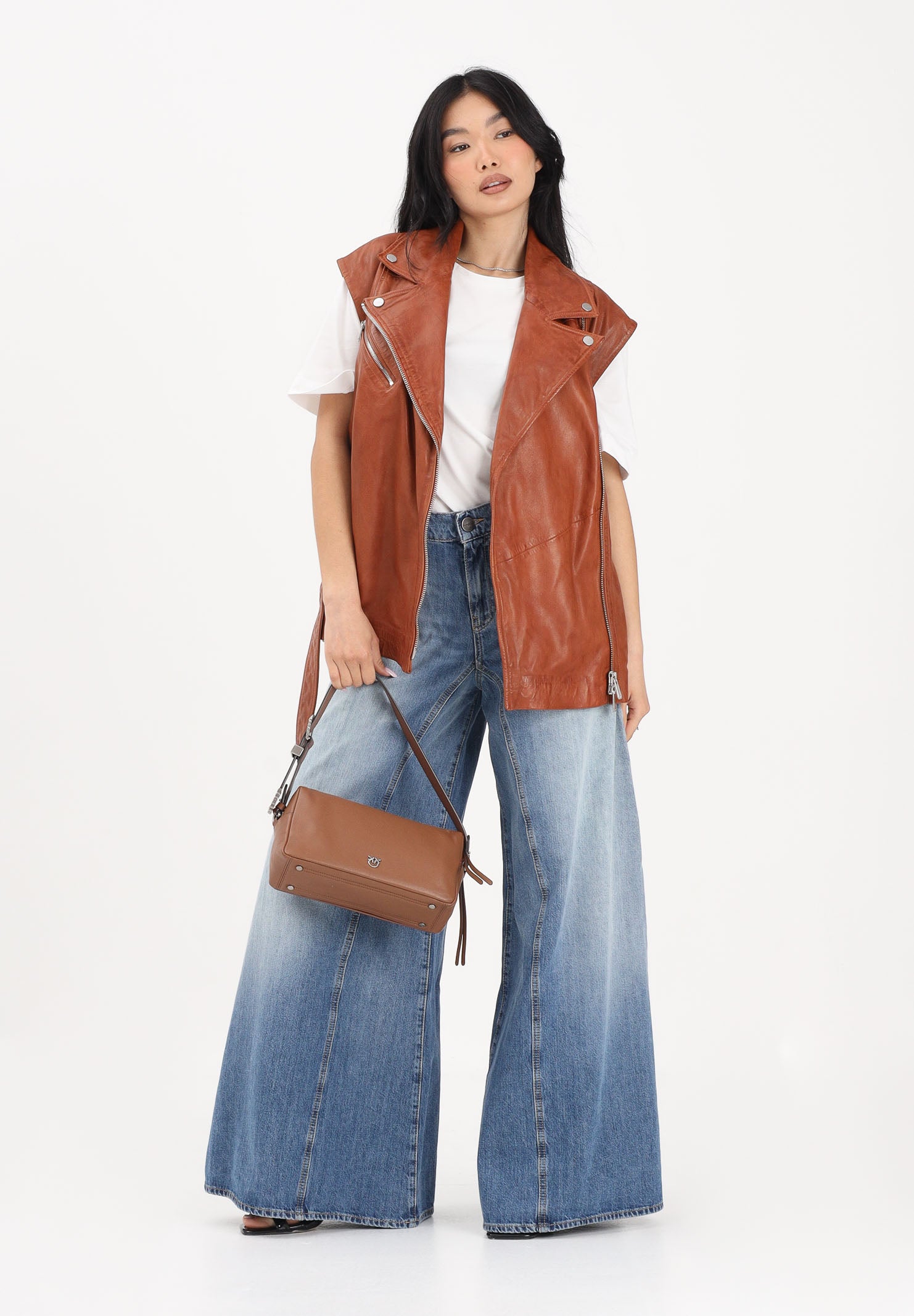 PINKO Jeans WINONA in denim medio da donna 106228A323 PJO PINKO
