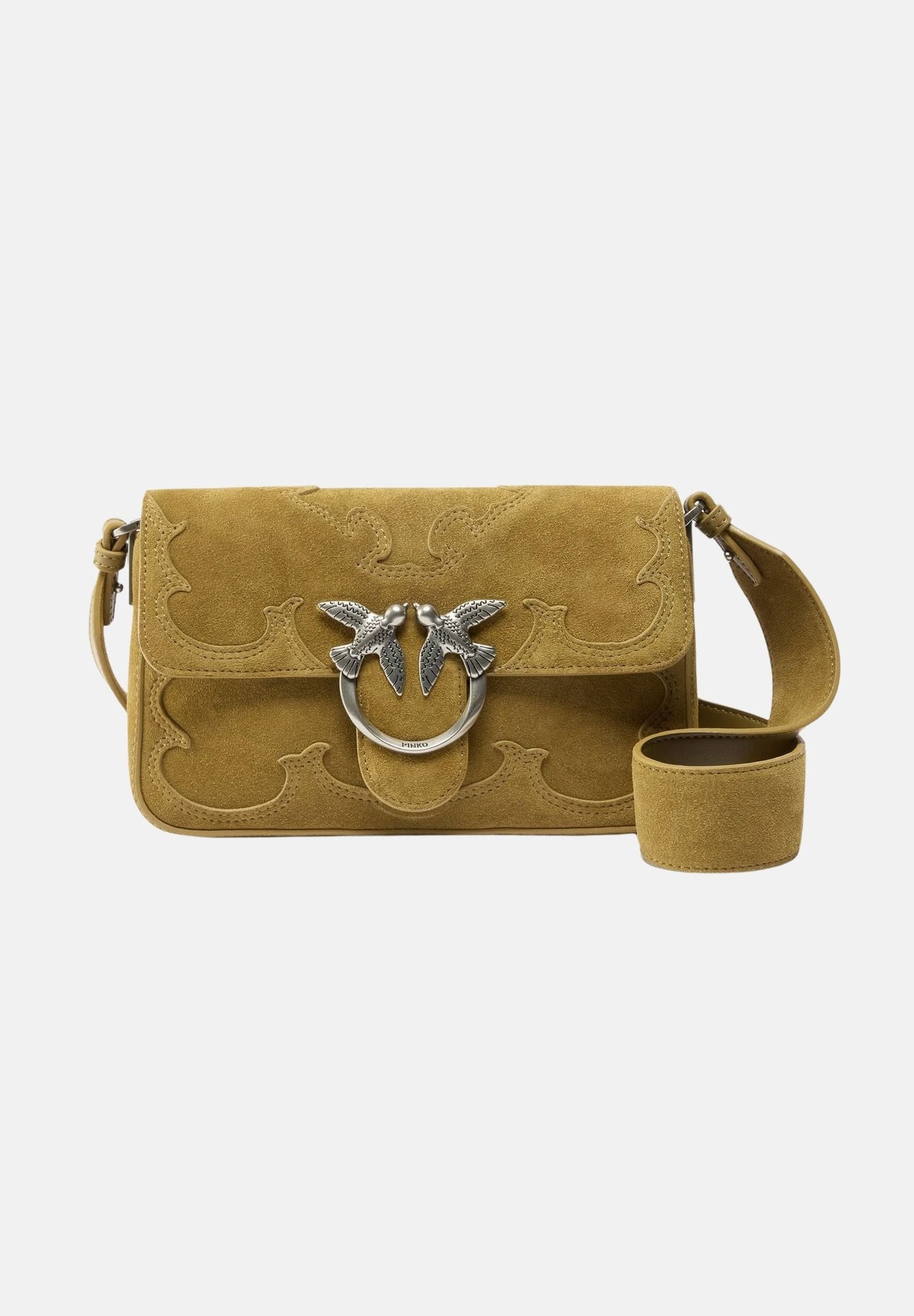 PINKO Borsa a tracolla Pinko Love One Mini Slouchy kiwi da donna 106244A0F6 L22O PINKO