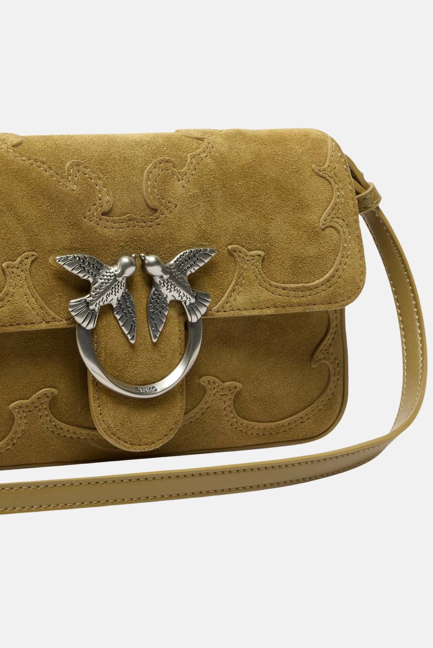 PINKO Borsa a tracolla Pinko Love One Mini Slouchy kiwi da donna 106244A0F6 L22O PINKO
