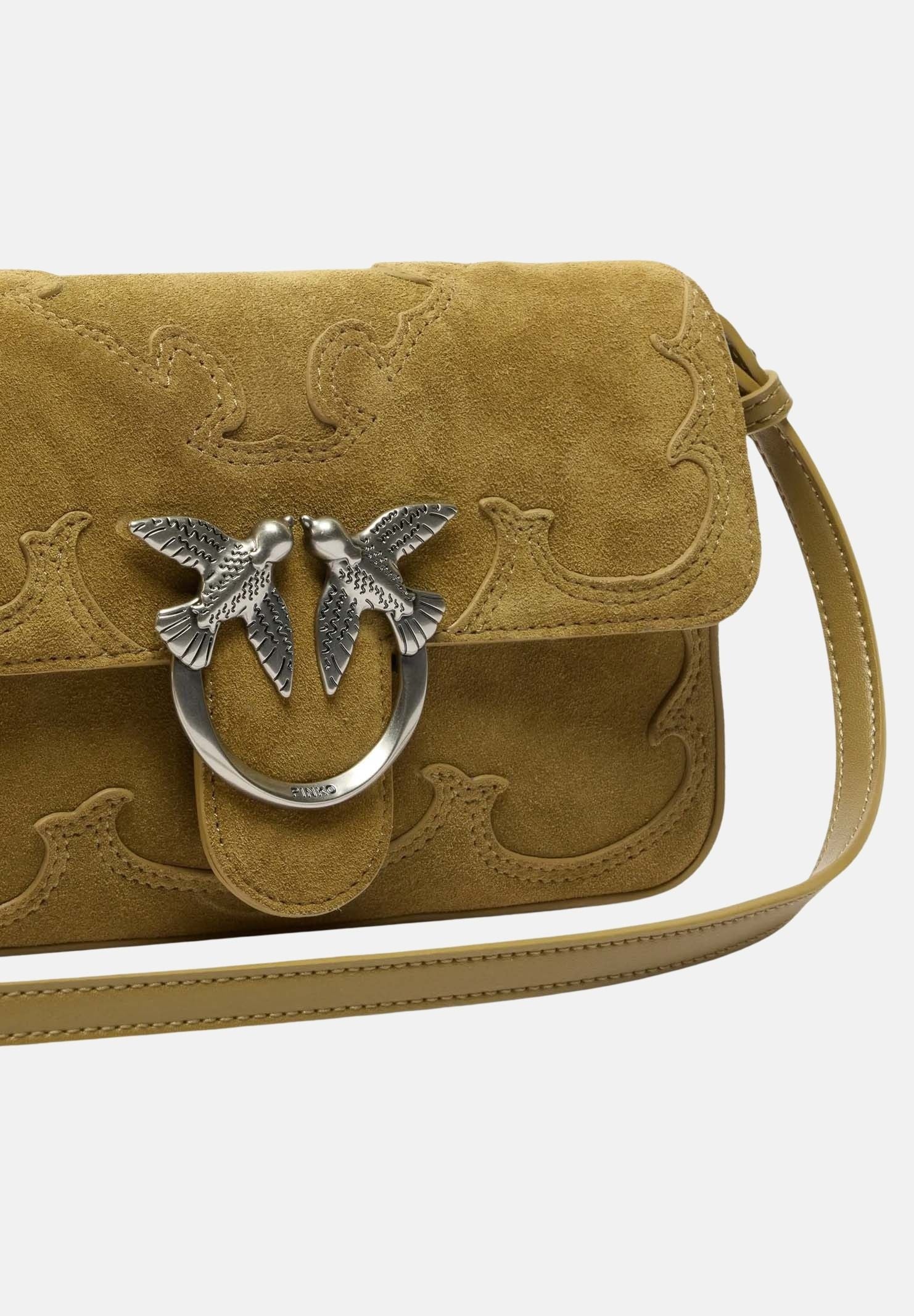 PINKO Borsa a tracolla Pinko Love One Mini Slouchy kiwi da donna 106244A0F6 L22O PINKO