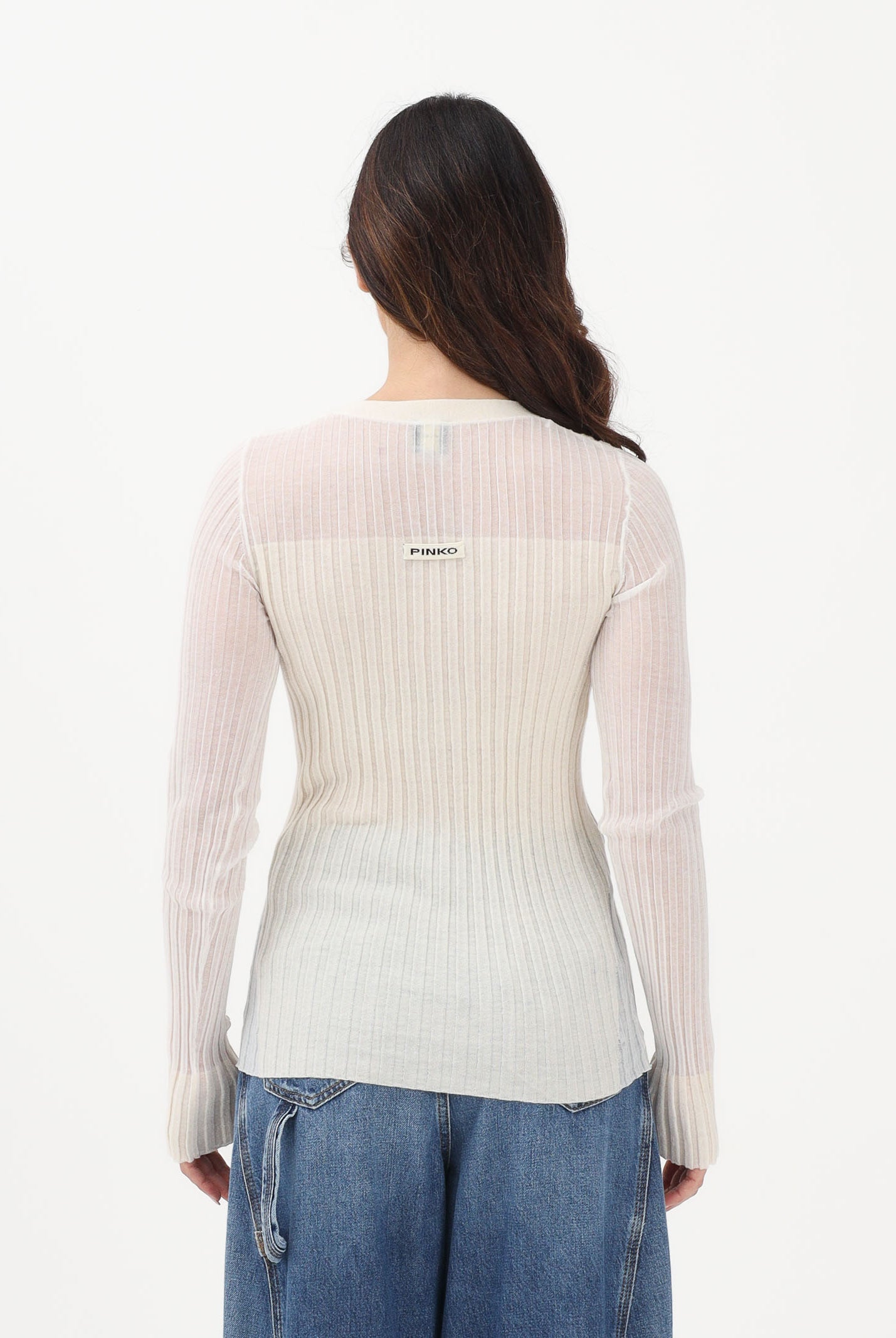 PINKO Cardigan CALDO beige da donna 106321A34B C14 PINKO