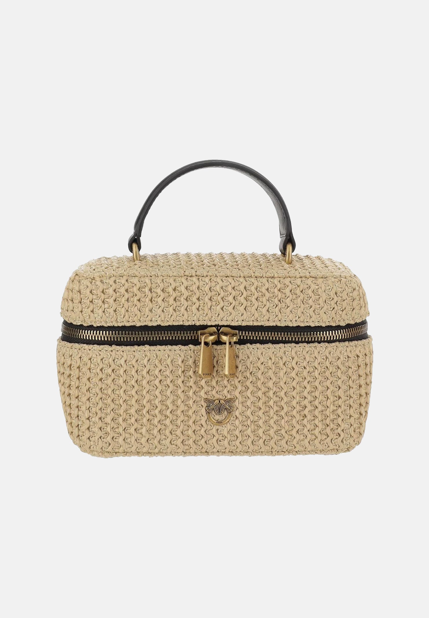 PINKO Borsa a mano Vanity beige da donna 106382A391 C24Q PINKO