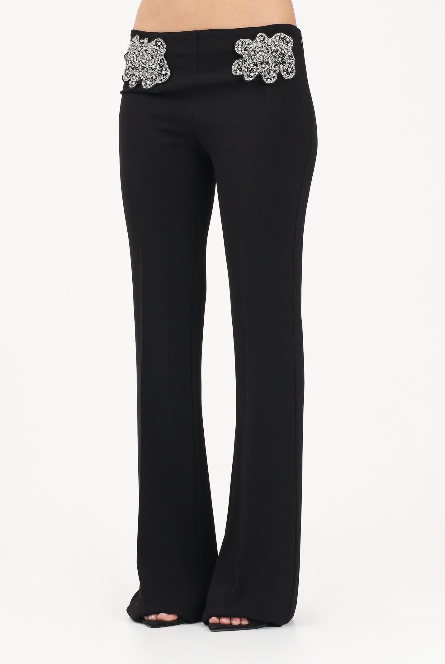 PINKO Pantalone elegante COCOMERO nero da donna 106445A31P Z99 PINKO