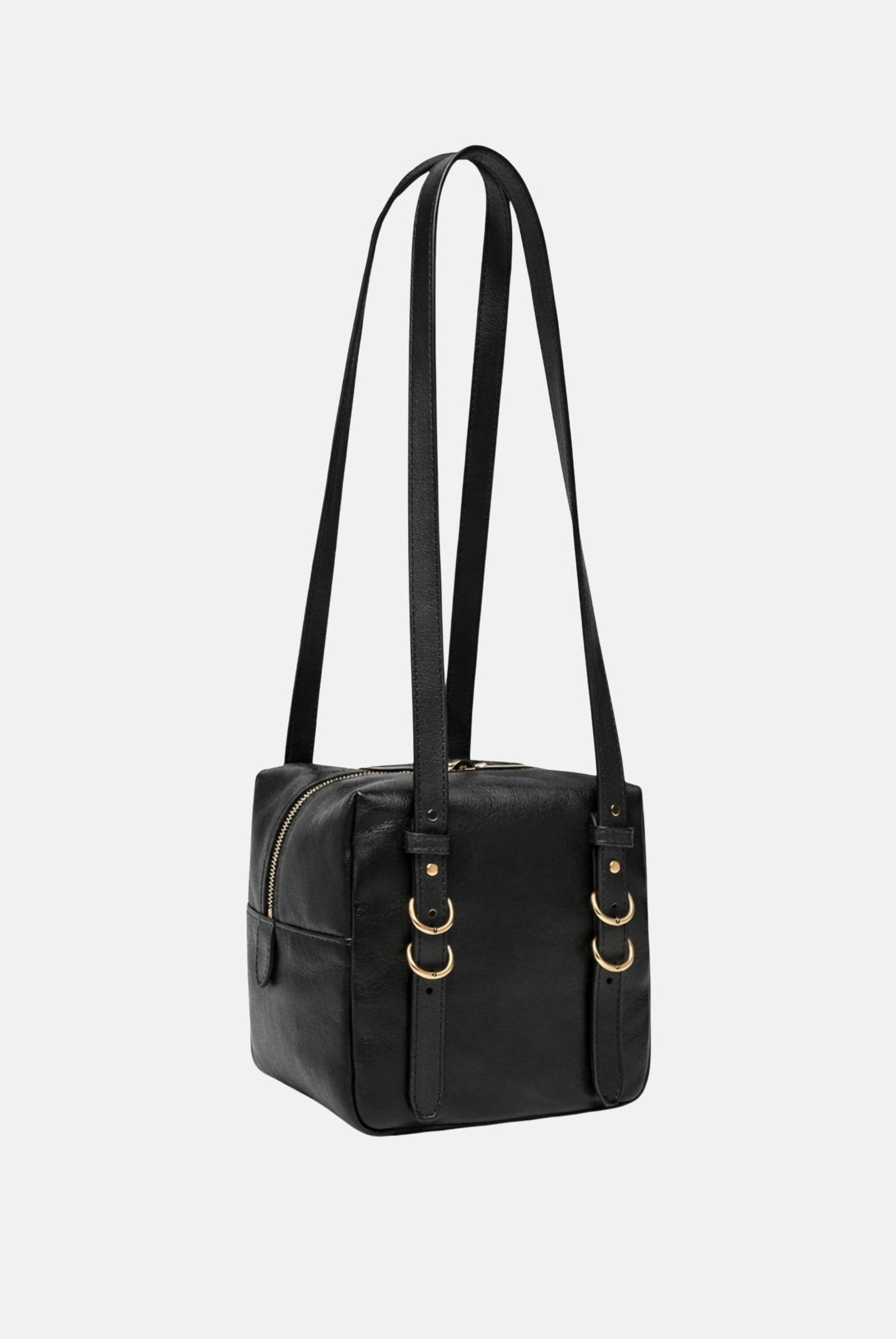 PINKO Borsa a spalla Cubic Bag nera da donna 106465A315 Z99Q PINKO