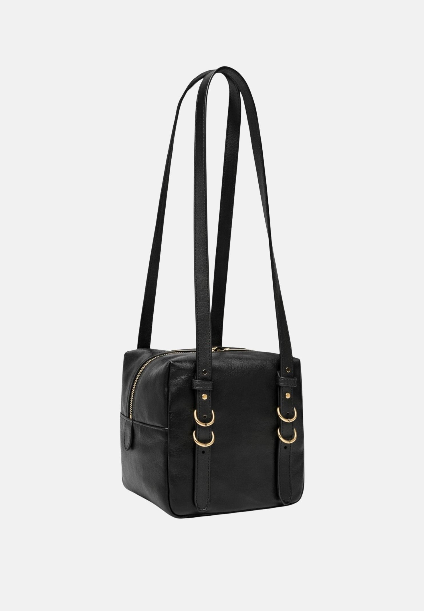 PINKO Borsa a spalla Cubic Bag nera da donna 106465A315 Z99Q PINKO