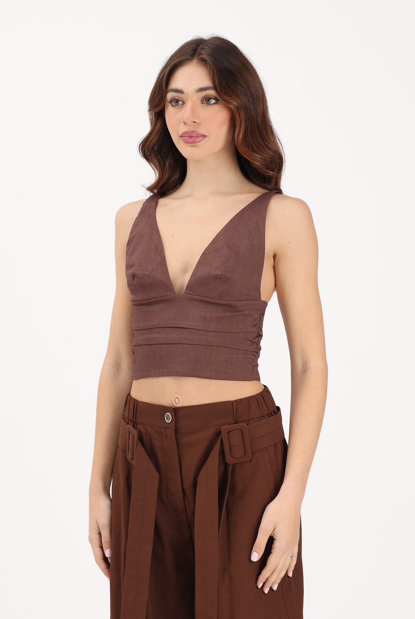 PINKO Top marrone da donna 106567A34I L78 PINKO
