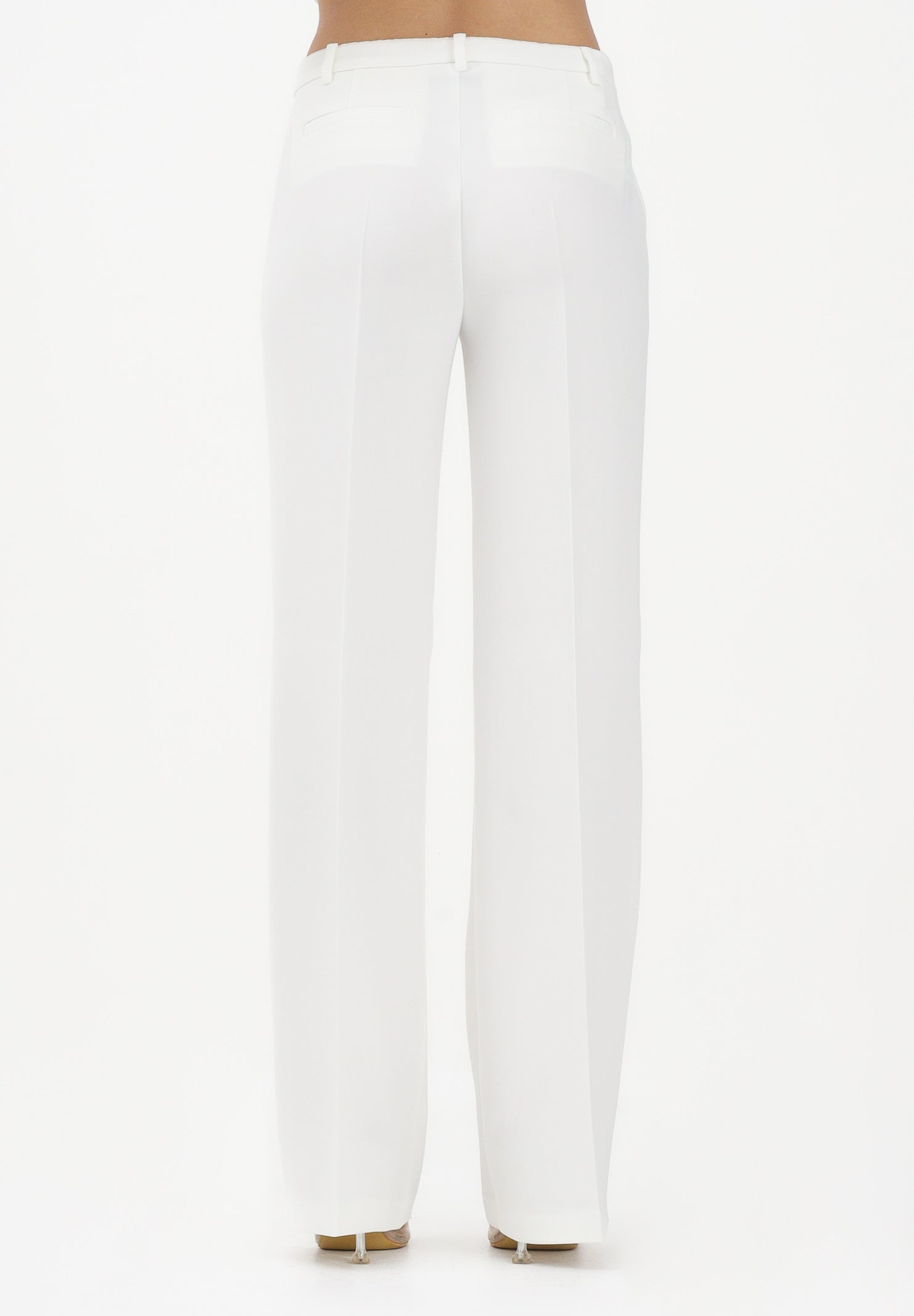 PINKO Pantalone elegante EUCALIPTO bianco da donna 106632A32Z Z07 PINKO