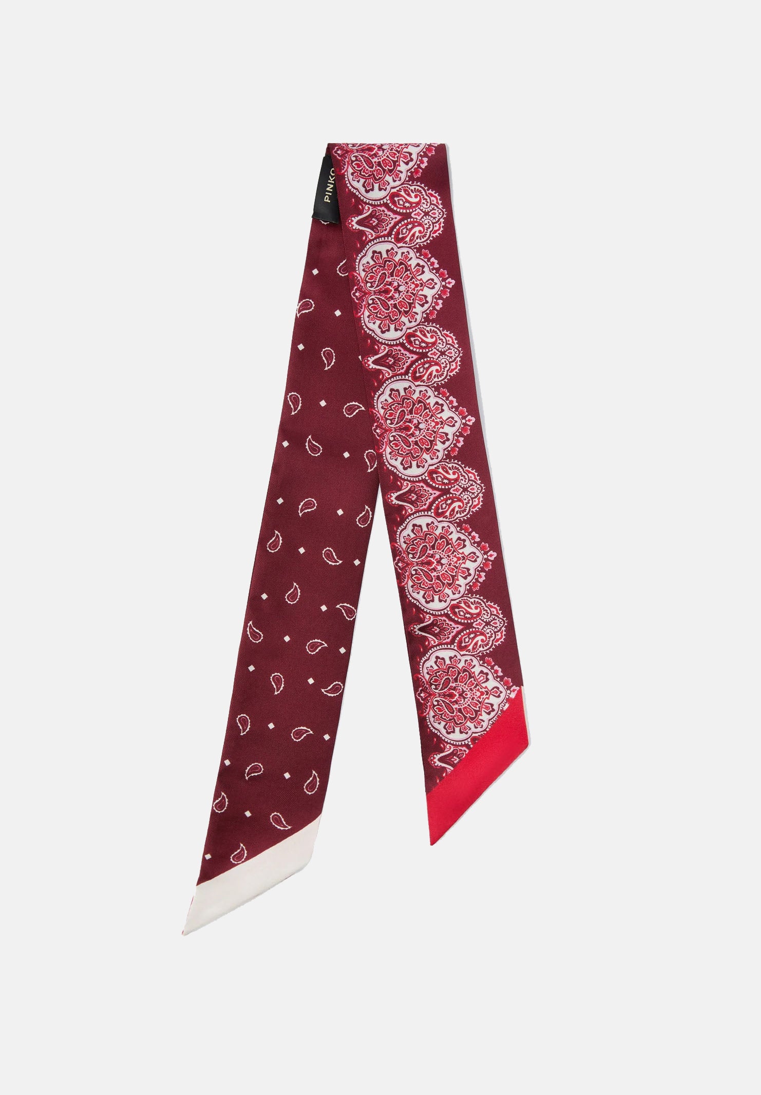 PINKO Foulard POGO bordeaux da donna 106653A38G YC3 PINKO