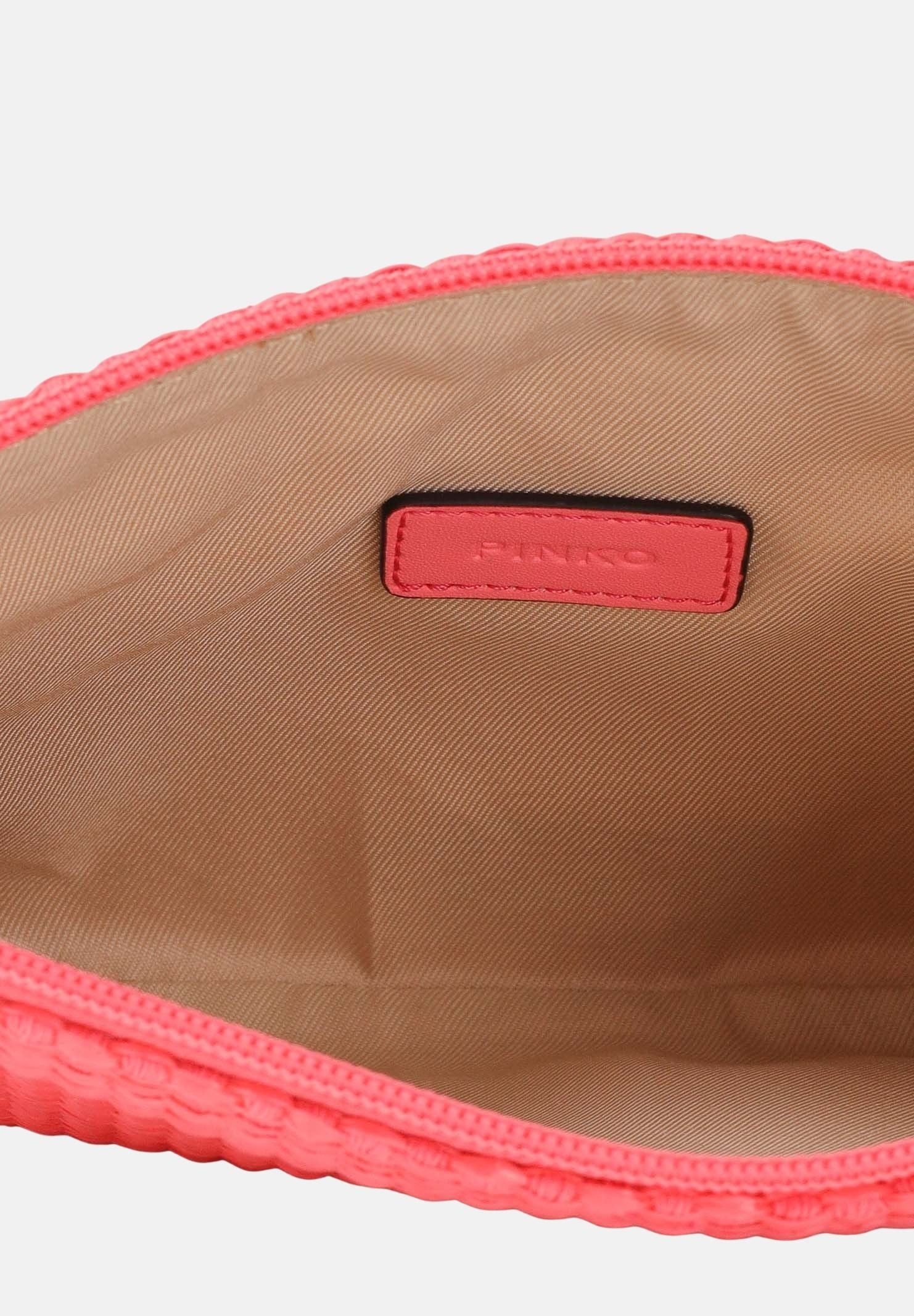 PINKO Pochette in rafia fucsia da donna 106763A39Y N17Q PINKO