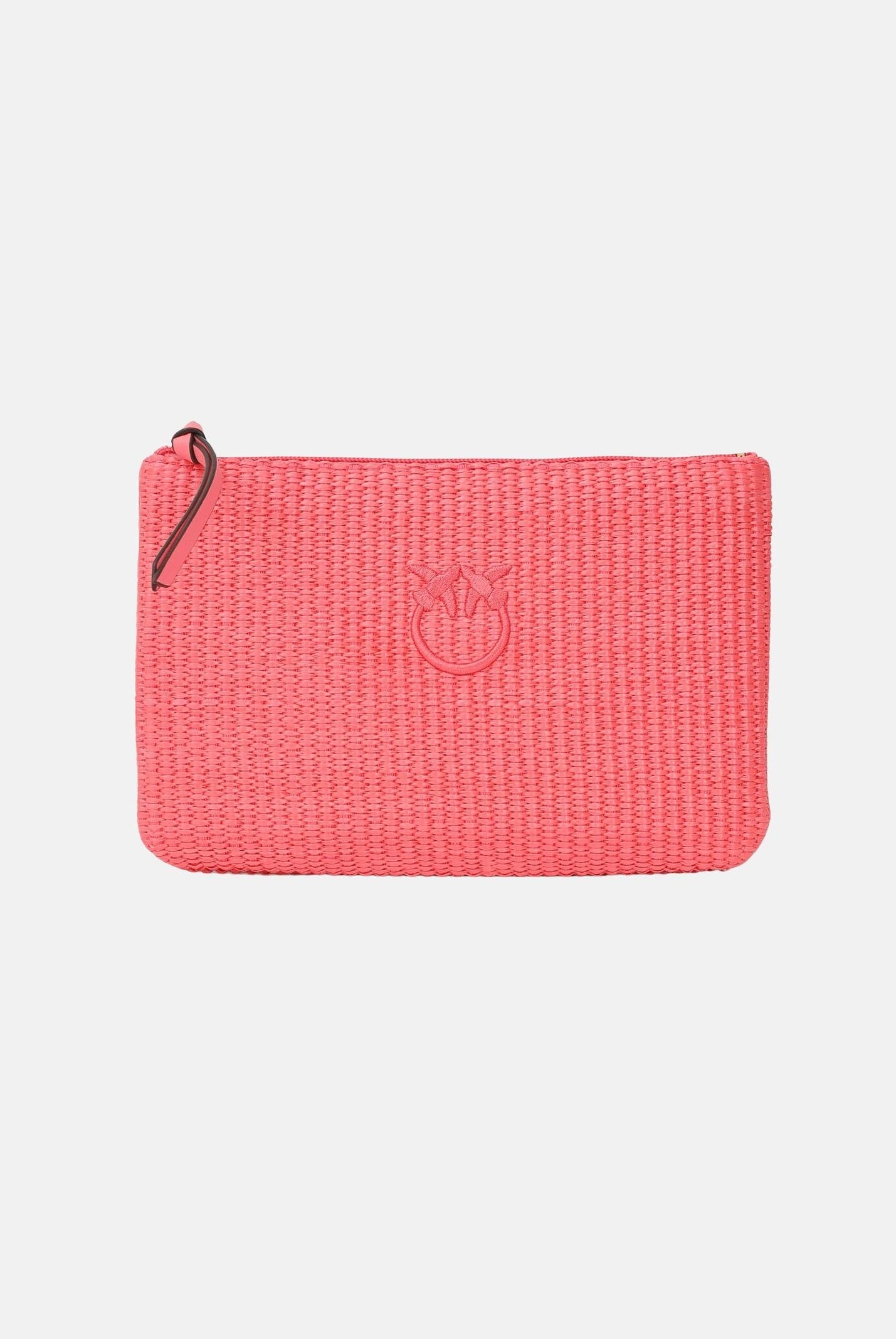 PINKO Pochette in rafia fucsia da donna 106763A39Y N17Q PINKO