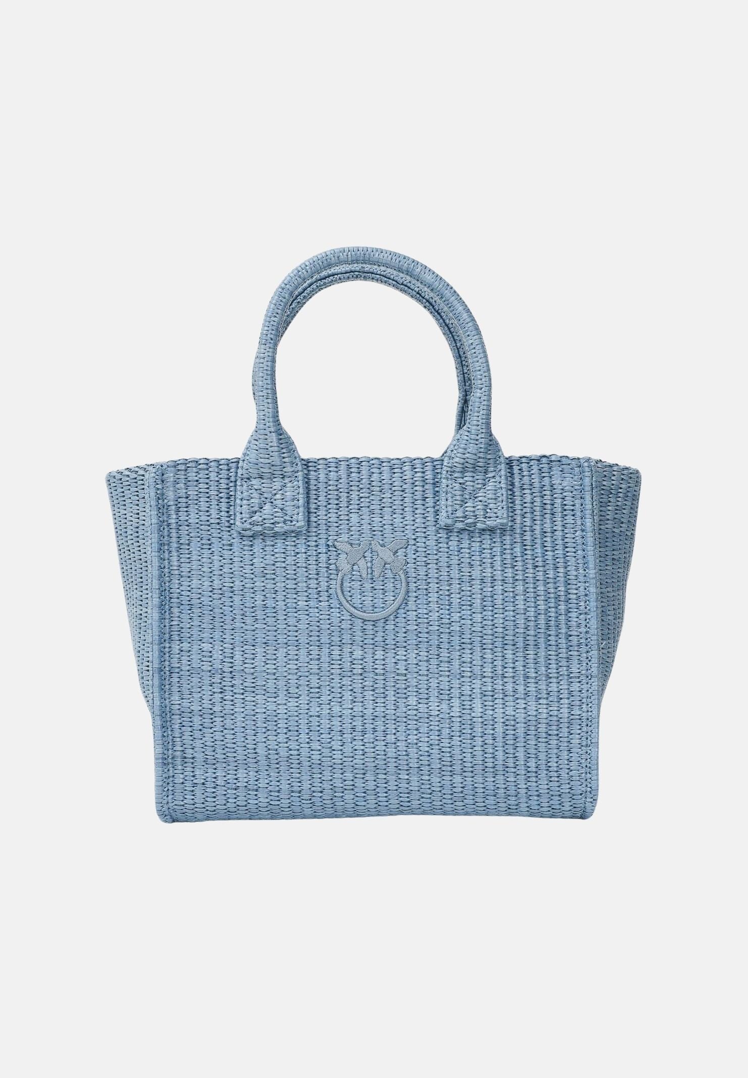 PINKO Borsa a mano Beach azzurra da donna 106832A39Y E5Y PINKO