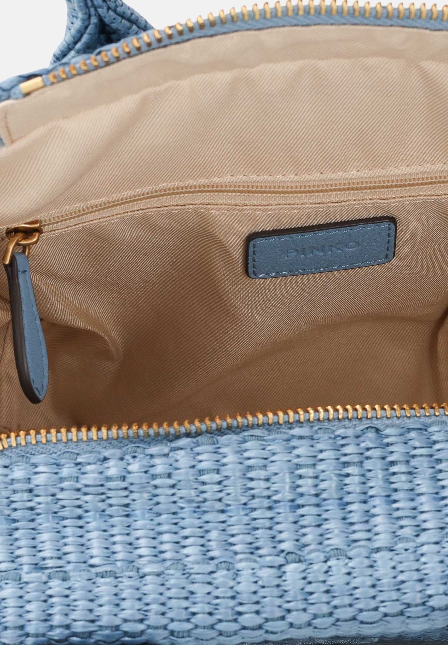 PINKO Borsa a mano Beach azzurra da donna 106832A39Y E5Y PINKO