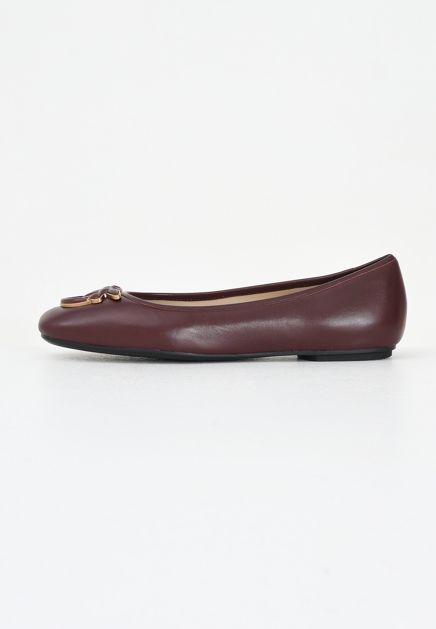 PINKO Ballerine bordeaux da donna con logo Love Birds SD0379P003P61 . PINKO