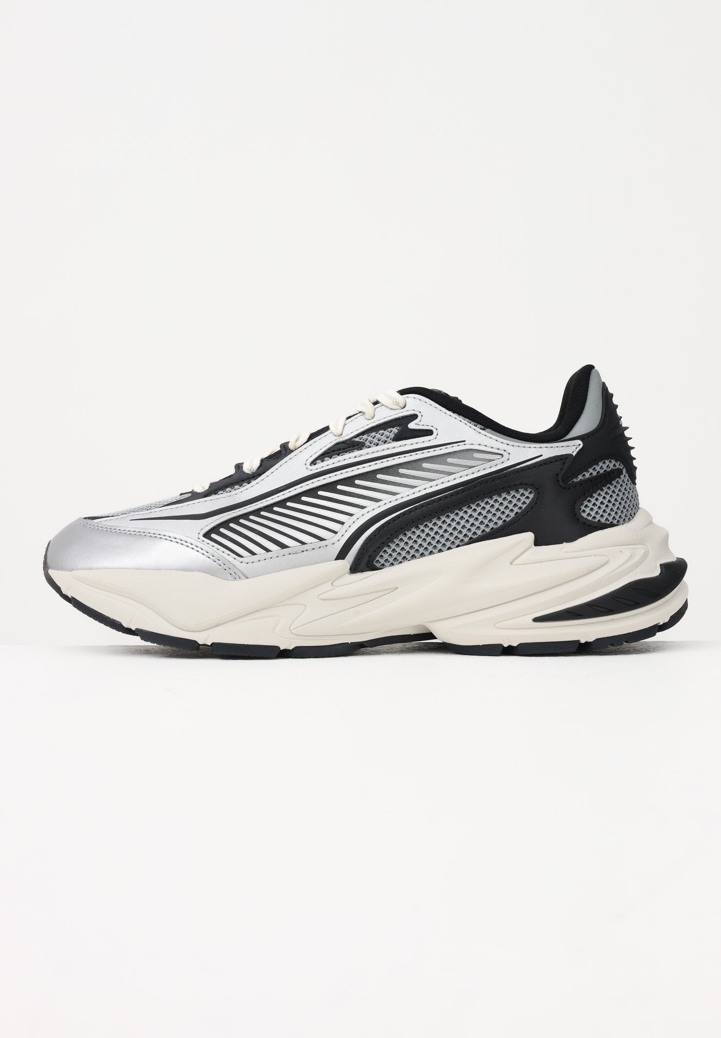 PUMA Sneakers RS Surge LS argento e nere da uomo 407523 01 PUMA