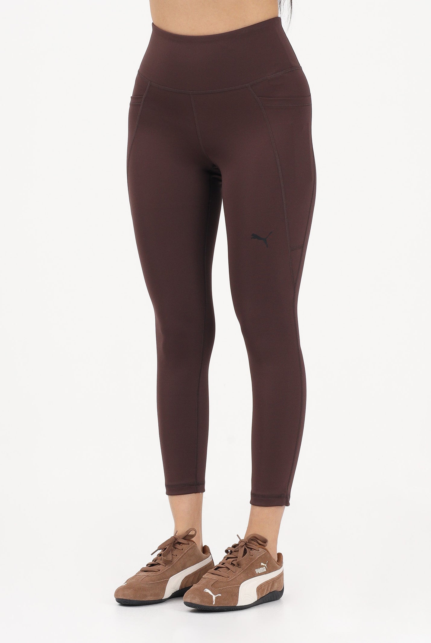 PUMA Leggings TAD ESSENTIALS 7/8 marrone da donna 525899 13 PUMA