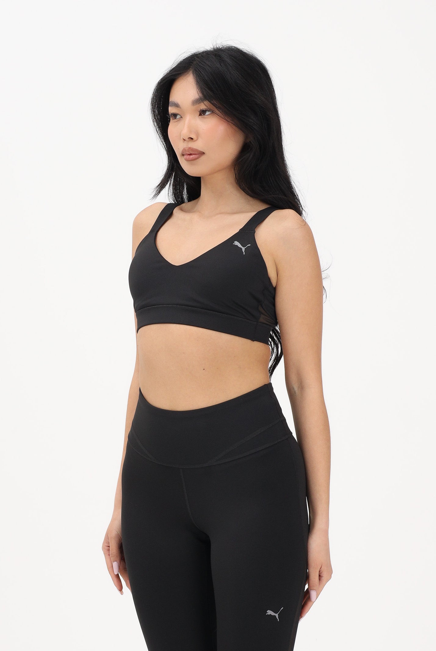 PUMA Top sportivo PUMA SHAPE nero da donna 527479 01 PUMA