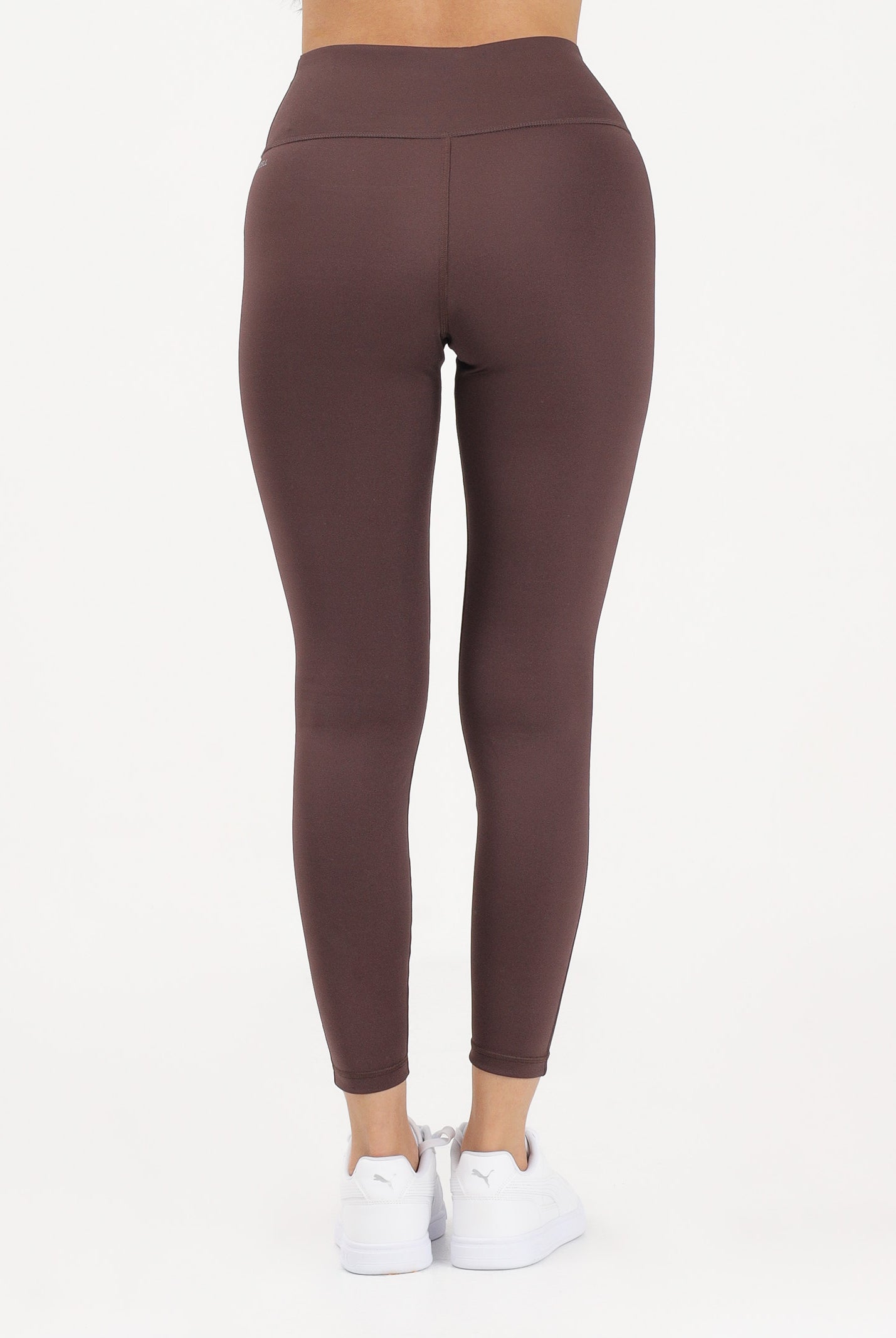 PUMA Leggings W STRONG CROSS FRONT TIGHT 7/8 marrone da donna 528498 13 PUMA