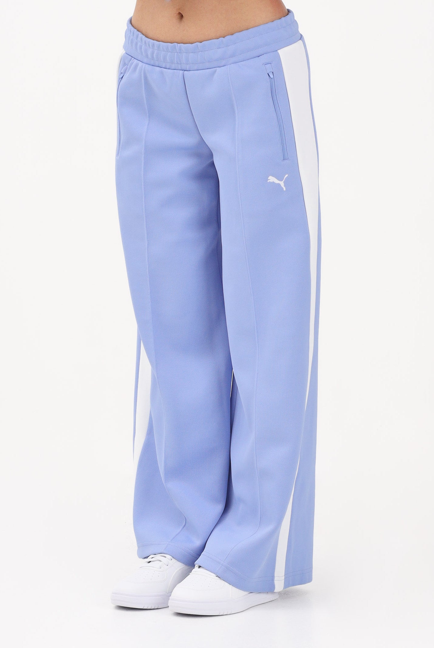 PUMA Pantalone sportivo T7 azzurro polvere da donna 629803 70 PUMA
