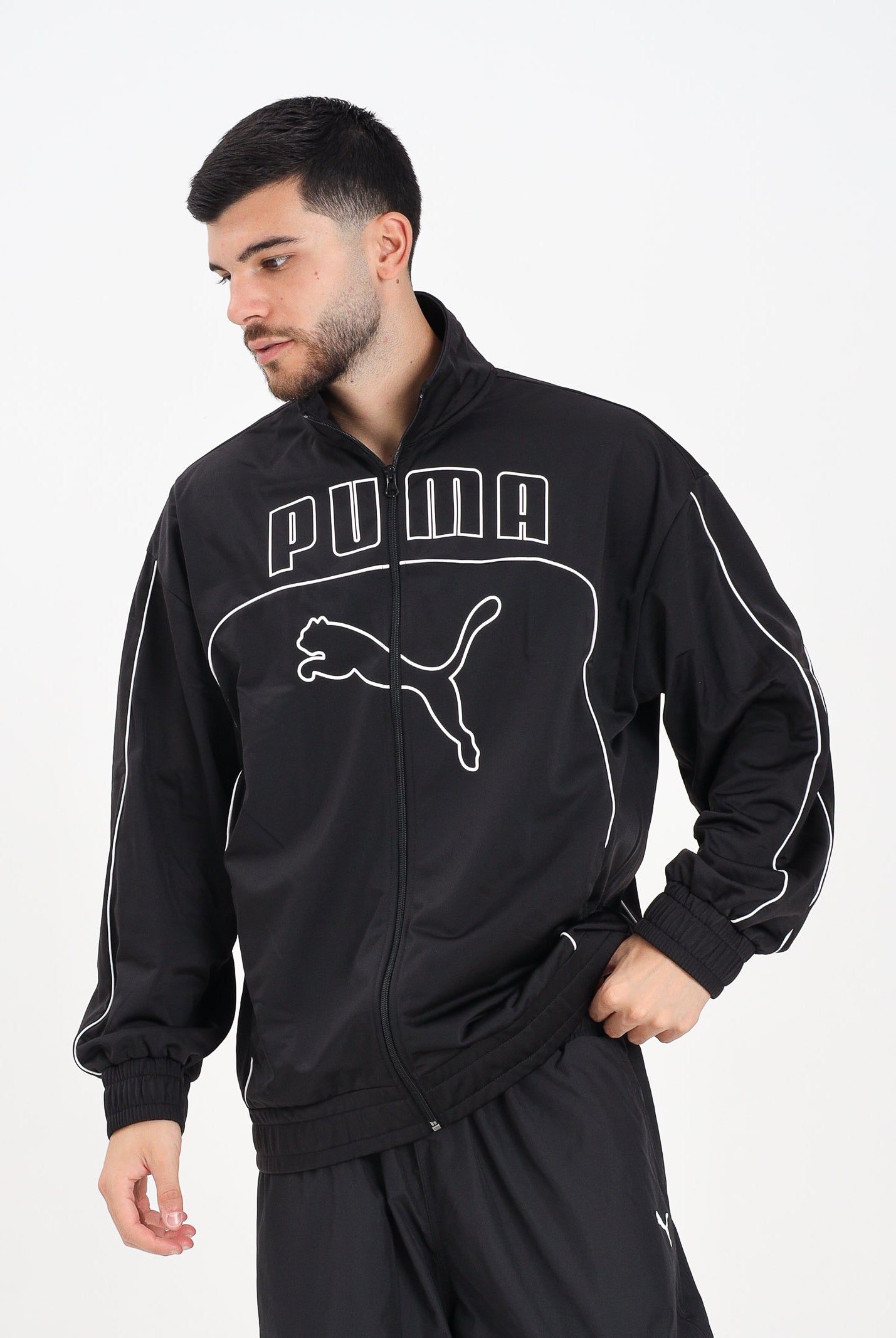 PUMA Giacca a vento FUTURE.PUMA.ARCHIVE nera da uomo 632082 01 PUMA