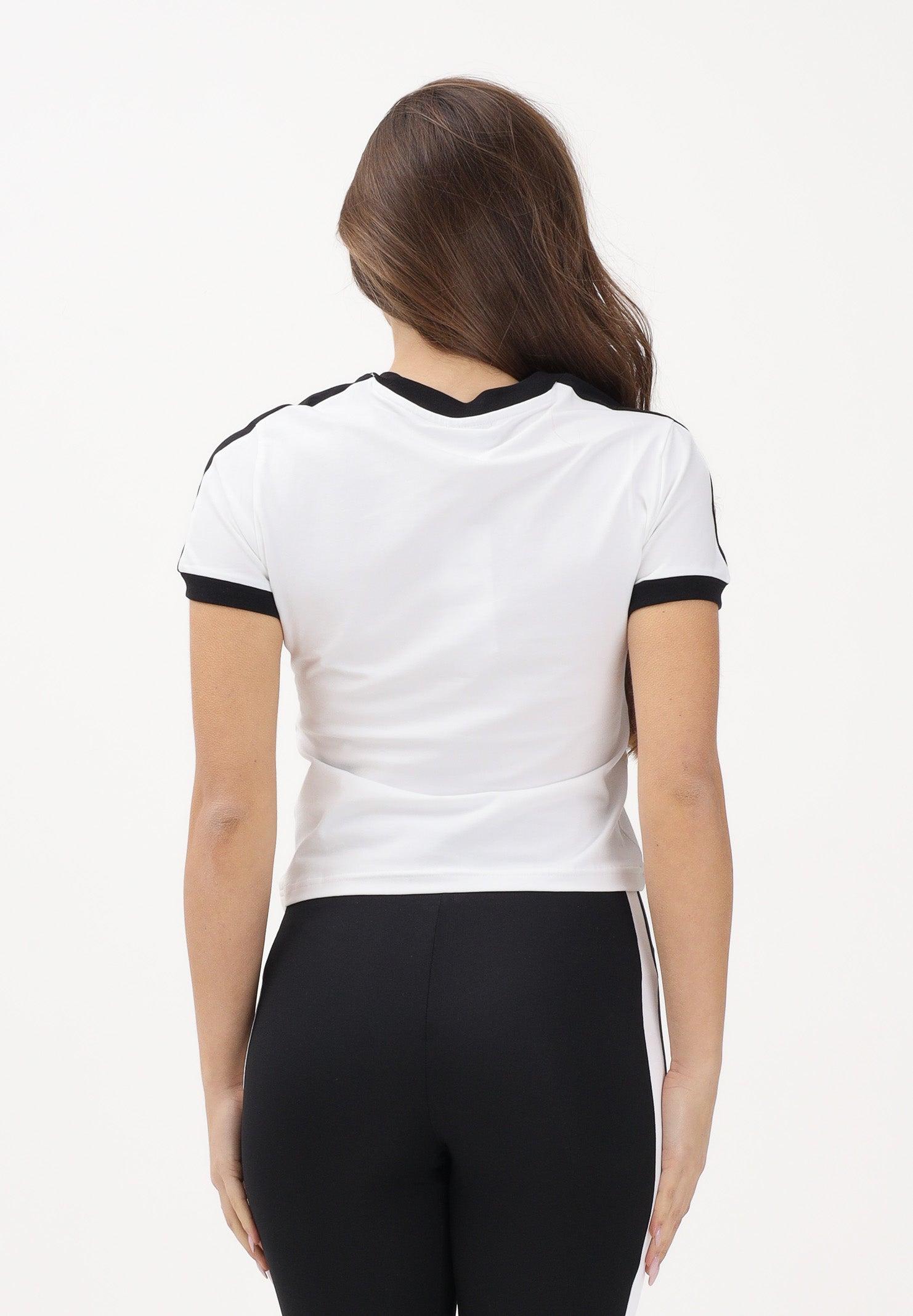 PUMA T-shirt a manica corta T7 bianca da donna 632129 02 PUMA