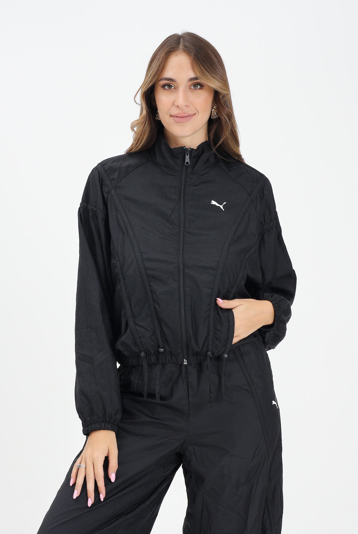 PUMA Giacca a vento DARE TO nera da donna 632148 01 PUMA