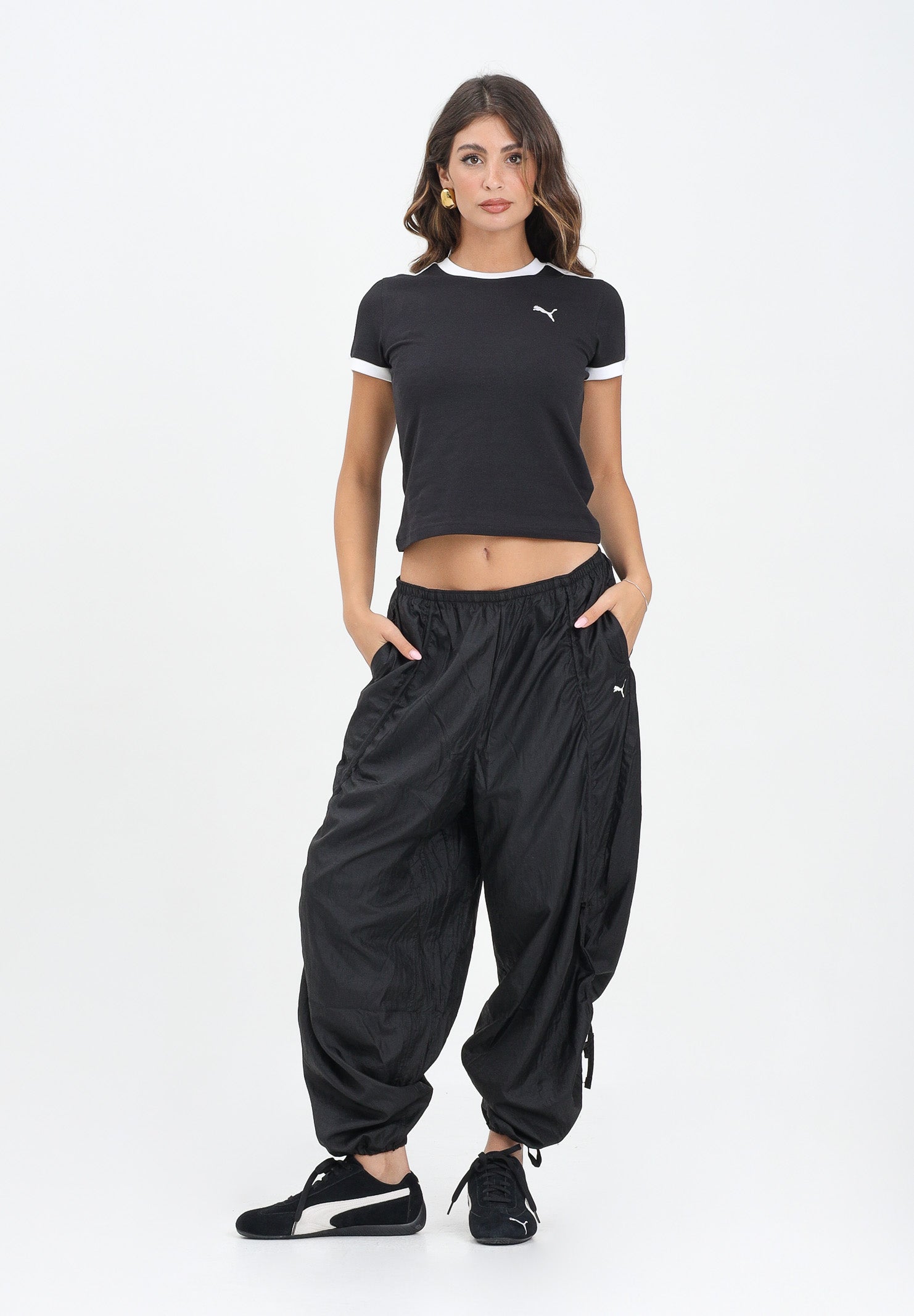 PUMA Pantalone sportivo DARE TO nero da donna 632149 01 PUMA