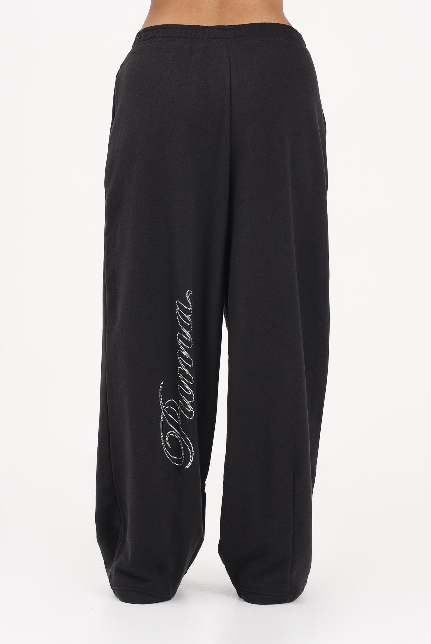 PUMA Pantalone sportivo Essentials Graphics nero da donna 634567 01 PUMA