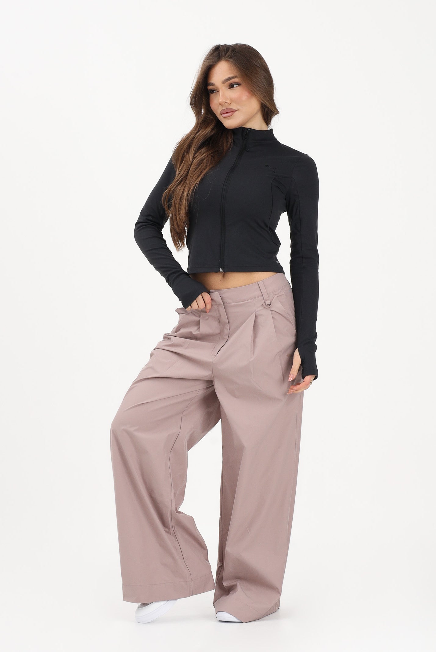 PUMA Pantalone sportivo PUMATECH SENSE windCELL rosa da donna 634570 88 PUMA