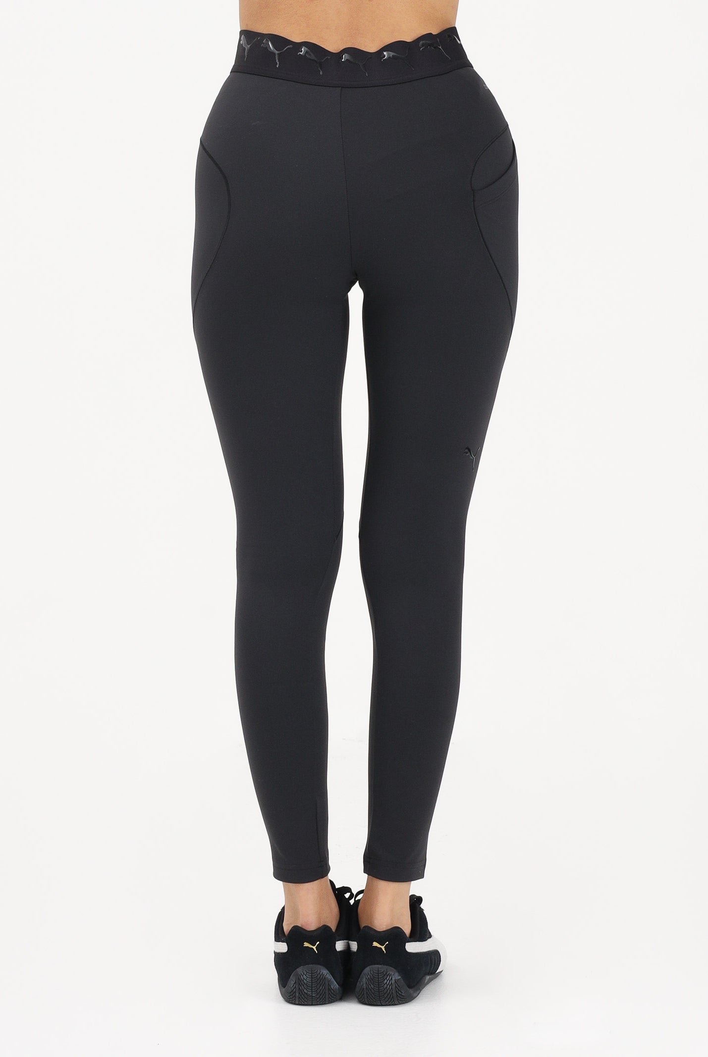 PUMA Leggings sportivo PUMATECH SENSE CLOUDSPUN nero da donna 634574 01 PUMA