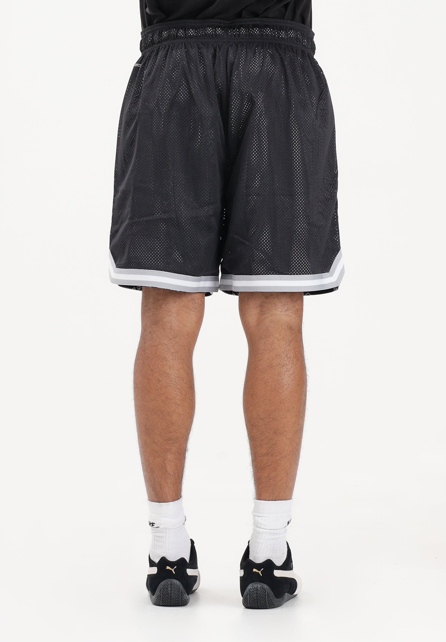 PUMA Shorts sportivo Swish and Ink nero da uomo 634657 01 PUMA