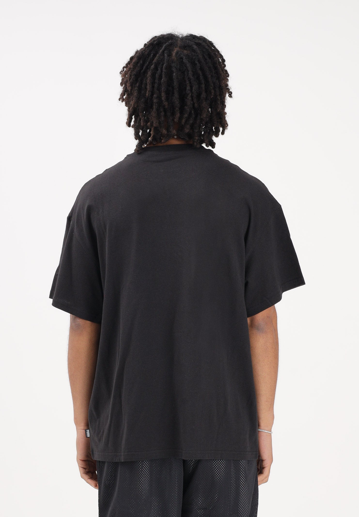 PUMA T-shirt a manica corta Swish and Ink nera da uomo 634658 01 PUMA