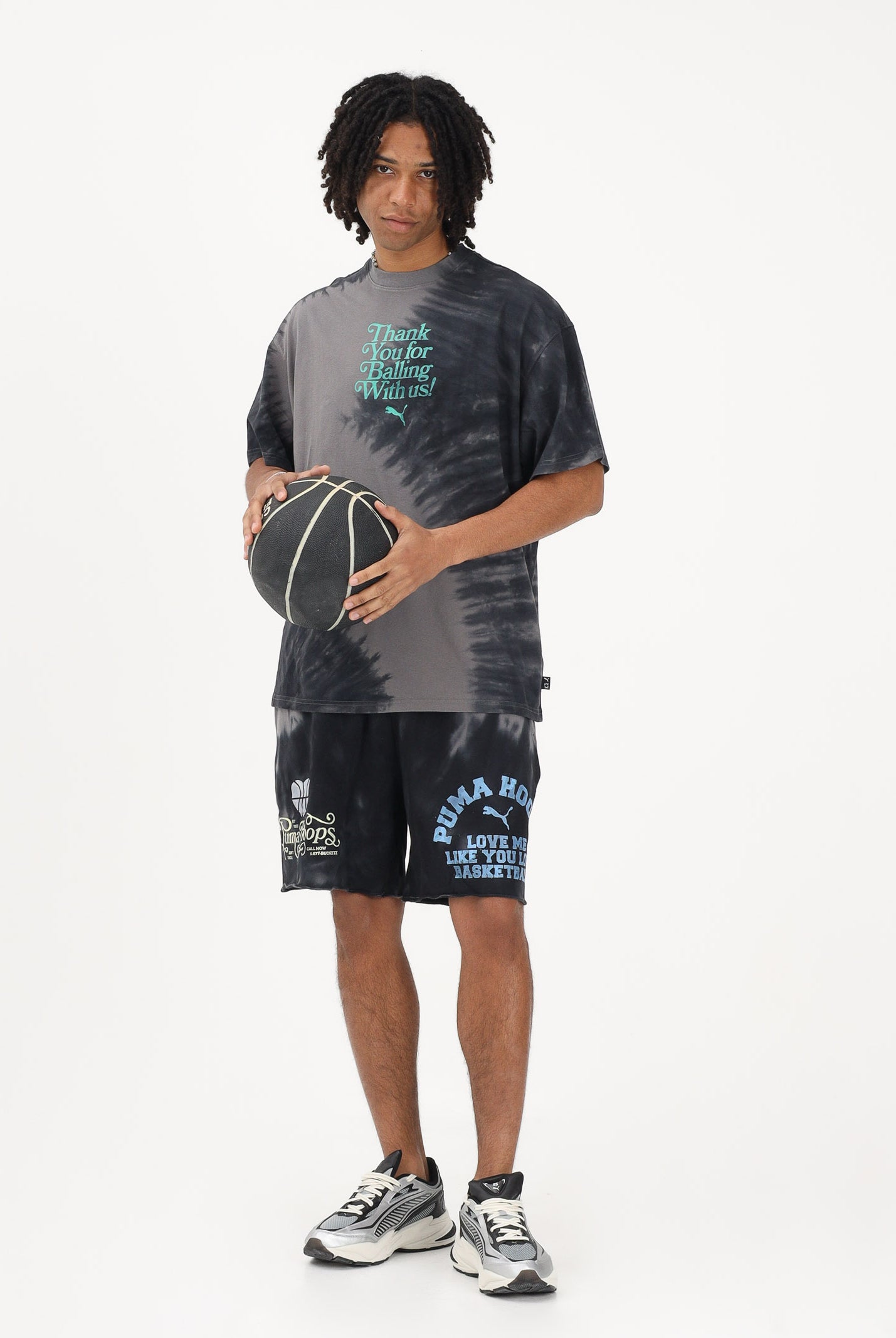 PUMA Shorts sportivo What The Fun grigio da uomo 634997 01 PUMA