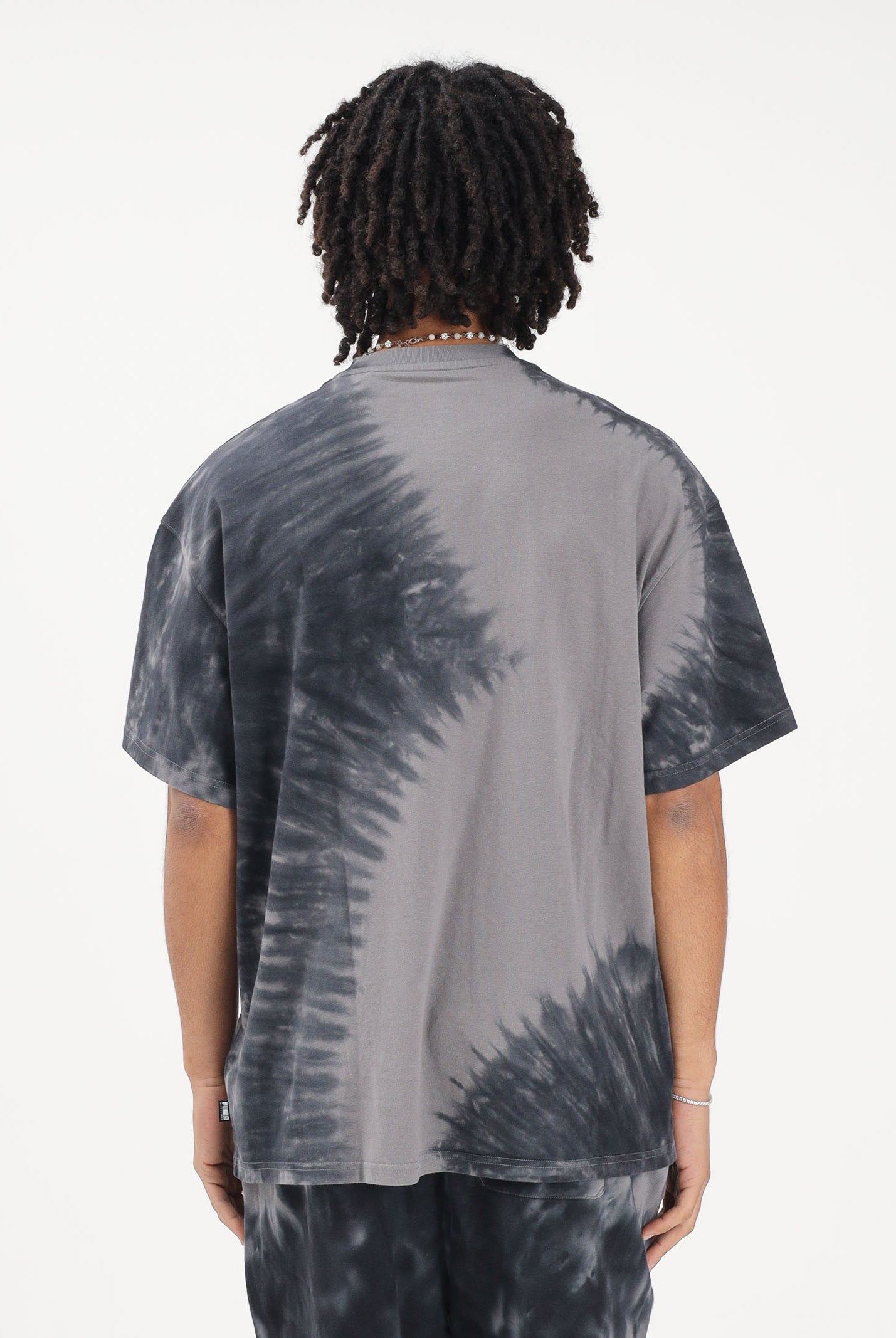PUMA T-shirt a manica corta What The Fun grigia da uomo 635002 01 PUMA