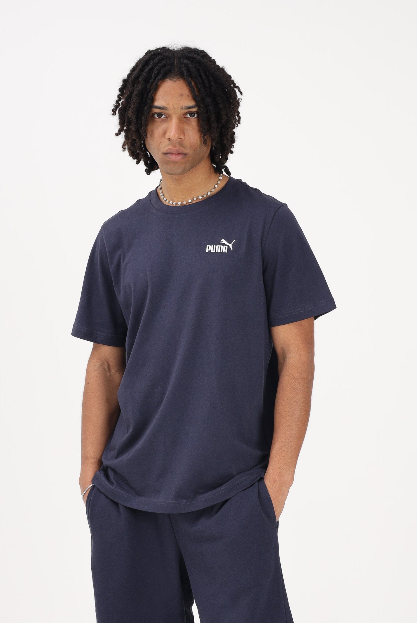 PUMA T-shirt a manica corta Better Classics blu da uomo 682534 16 PUMA